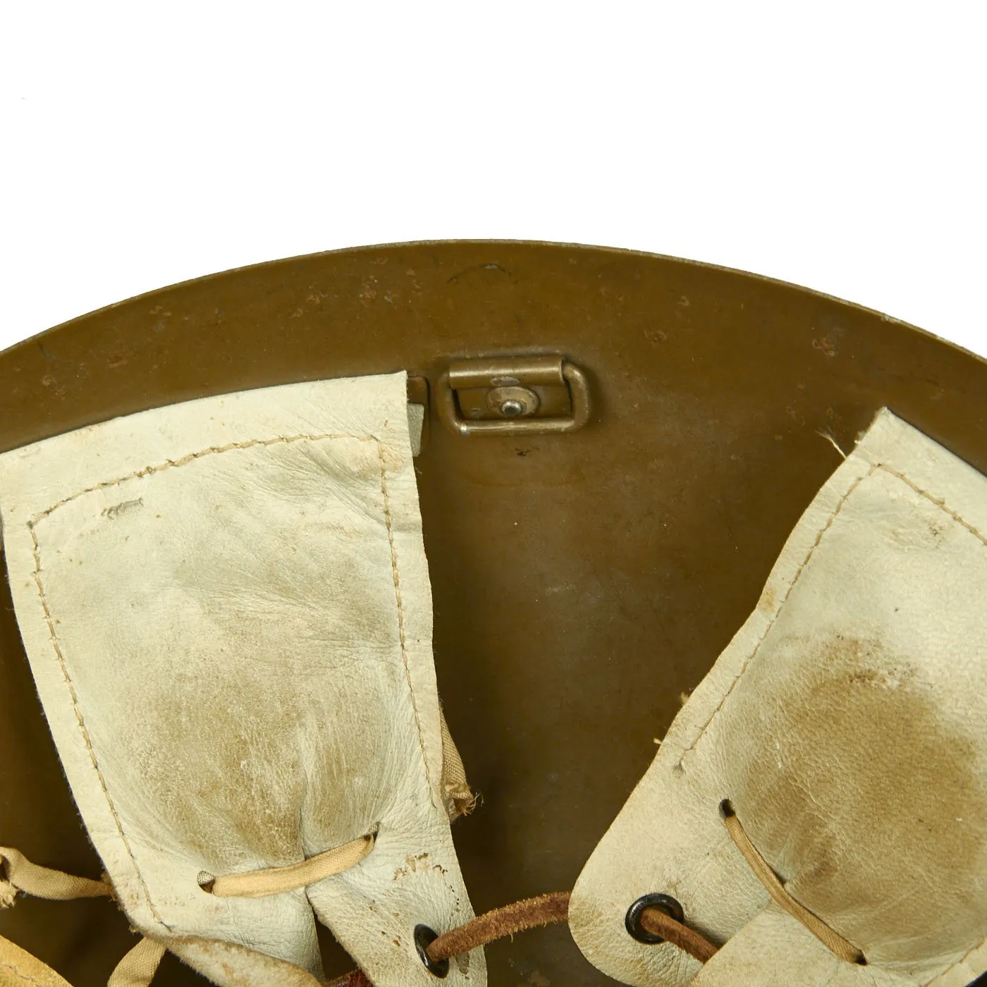 Original Czechoslovakian Pre-WWII Vz32 M32 Egg-Shell Steel Helmet - missing Chinstrap