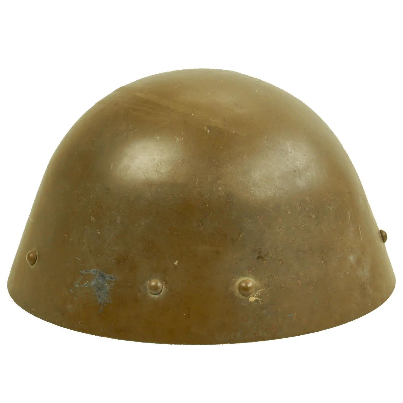 Original Czechoslovakian Pre-WWII Vz32 M32 Egg-Shell Steel Helmet - missing Chinstrap