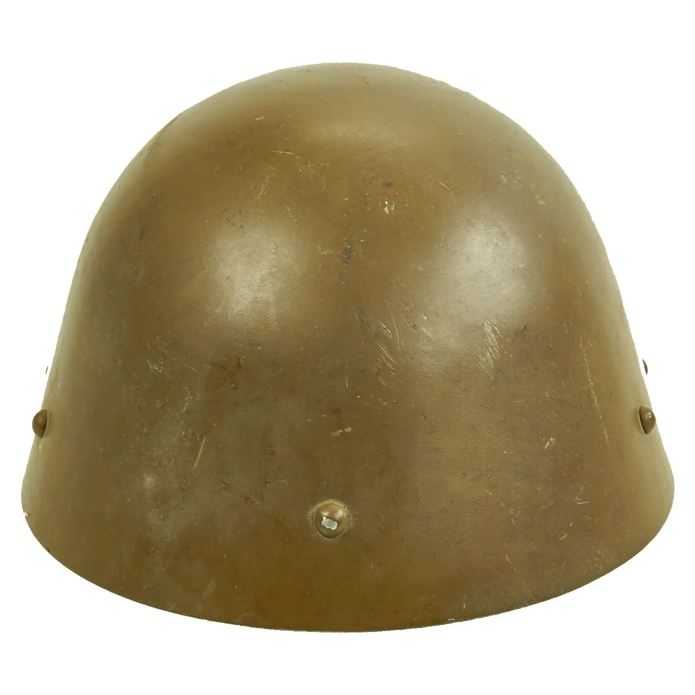 Original Czechoslovakian Pre-WWII Vz32 M32 Egg-Shell Steel Helmet - missing Chinstrap
