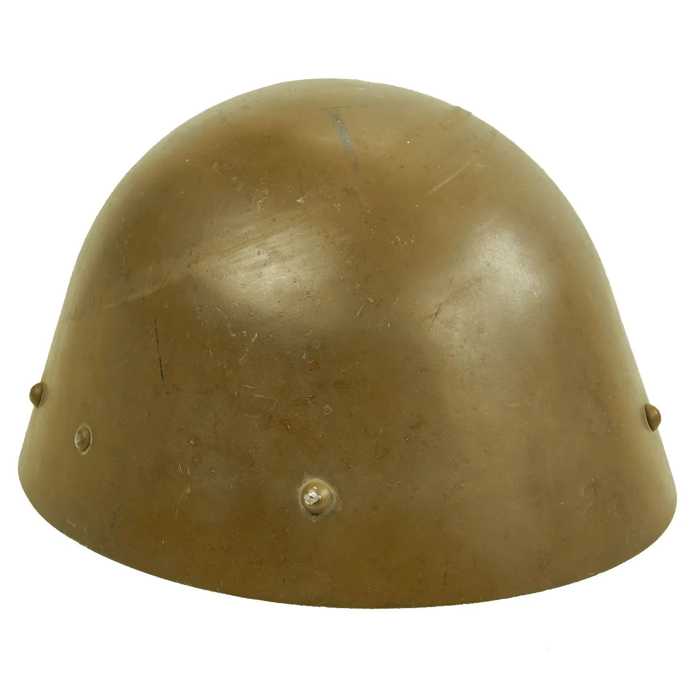 Original Czechoslovakian Pre-WWII Vz32 M32 Egg-Shell Steel Helmet - missing Chinstrap