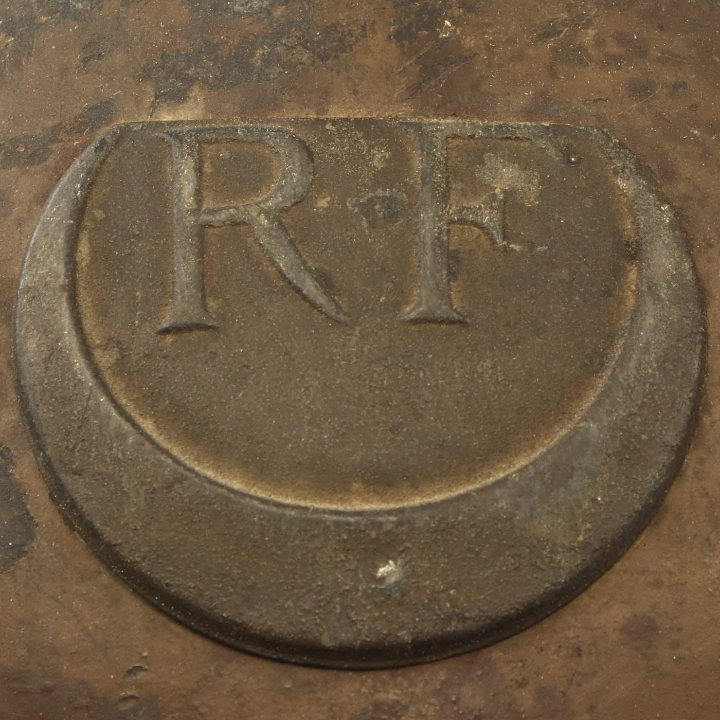 Original French WWI Model 1915 Adrian Helmet Shell in with Zouave & Tirailleurs RF Badge
