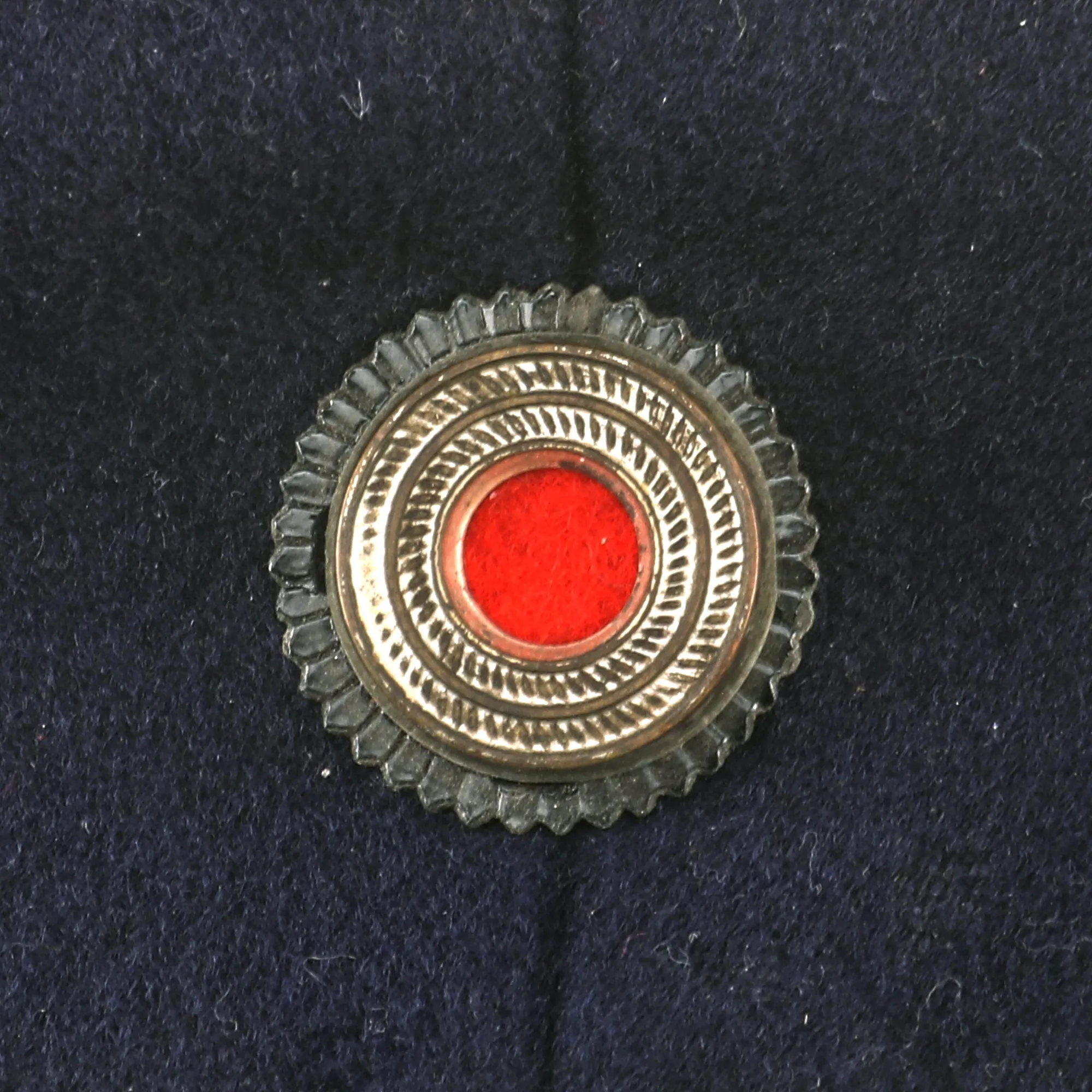Original German WWII Fire Protection Police EM/NCO Schirmmütze Visor Cap by K & Sch. - size 55