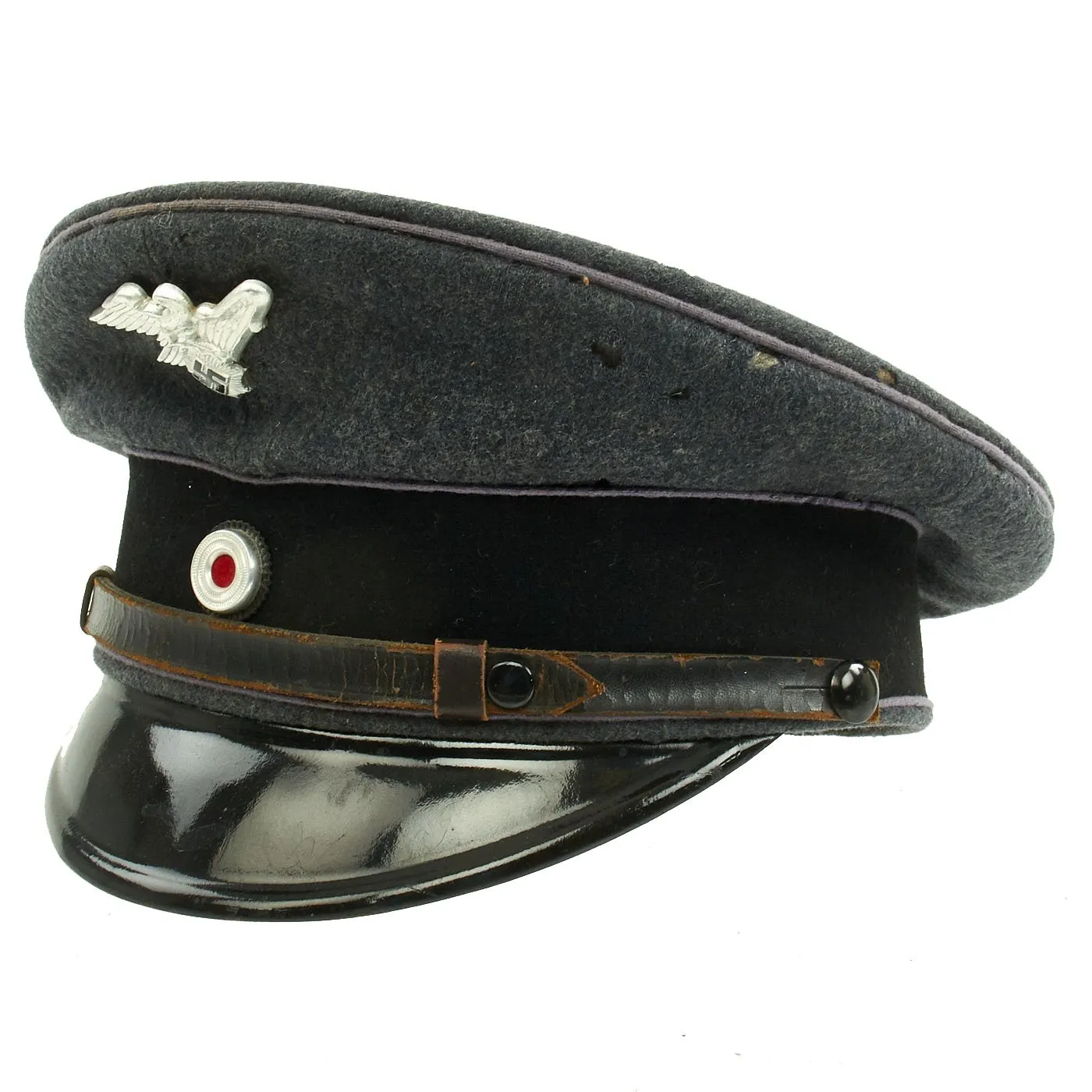 Original German WWII RLB Air Protection League EM-NCO Visor Cap