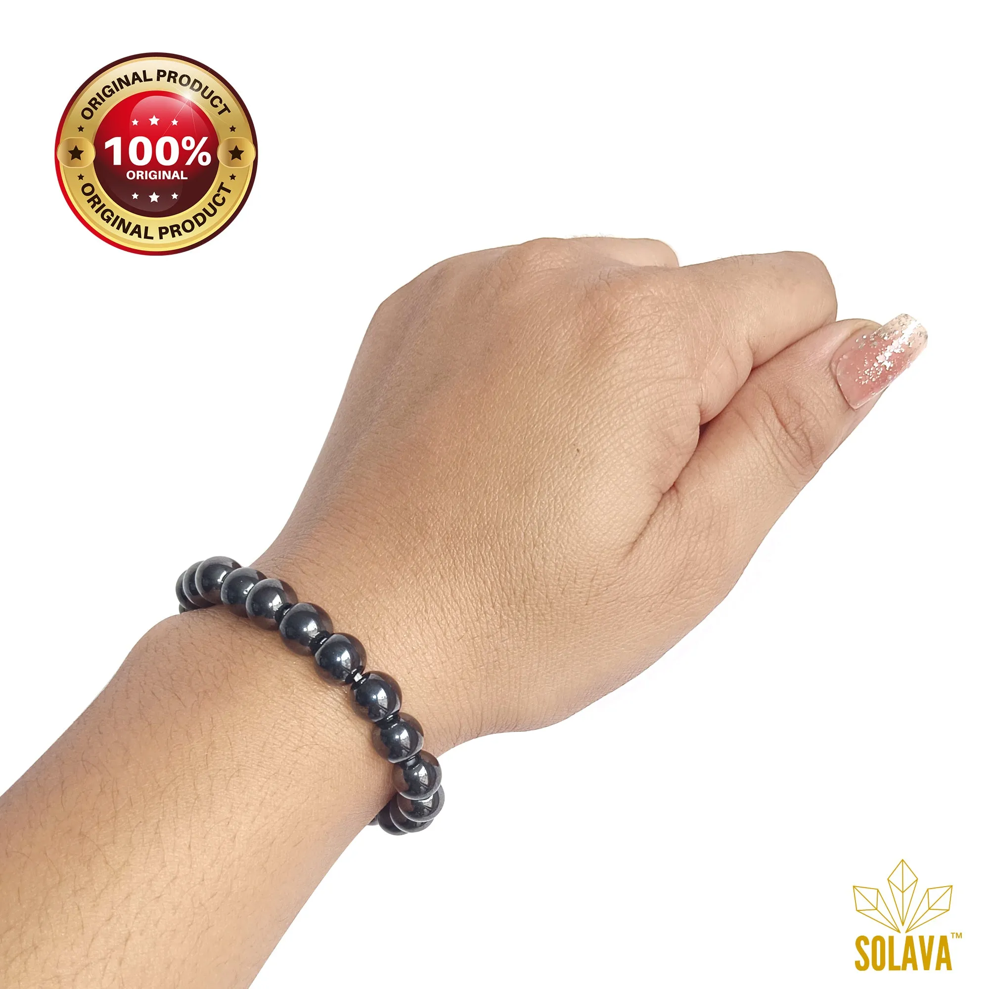 Original Hematite Crystal Bracelet with Certificate