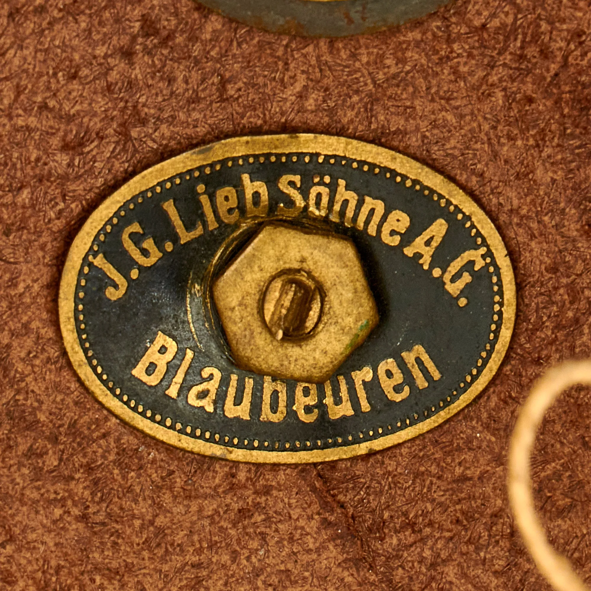 Original Imperial German Pre WWI Grand Duchy of Baden Fire Brigade Officer's Leather Pickelhaube Helmet