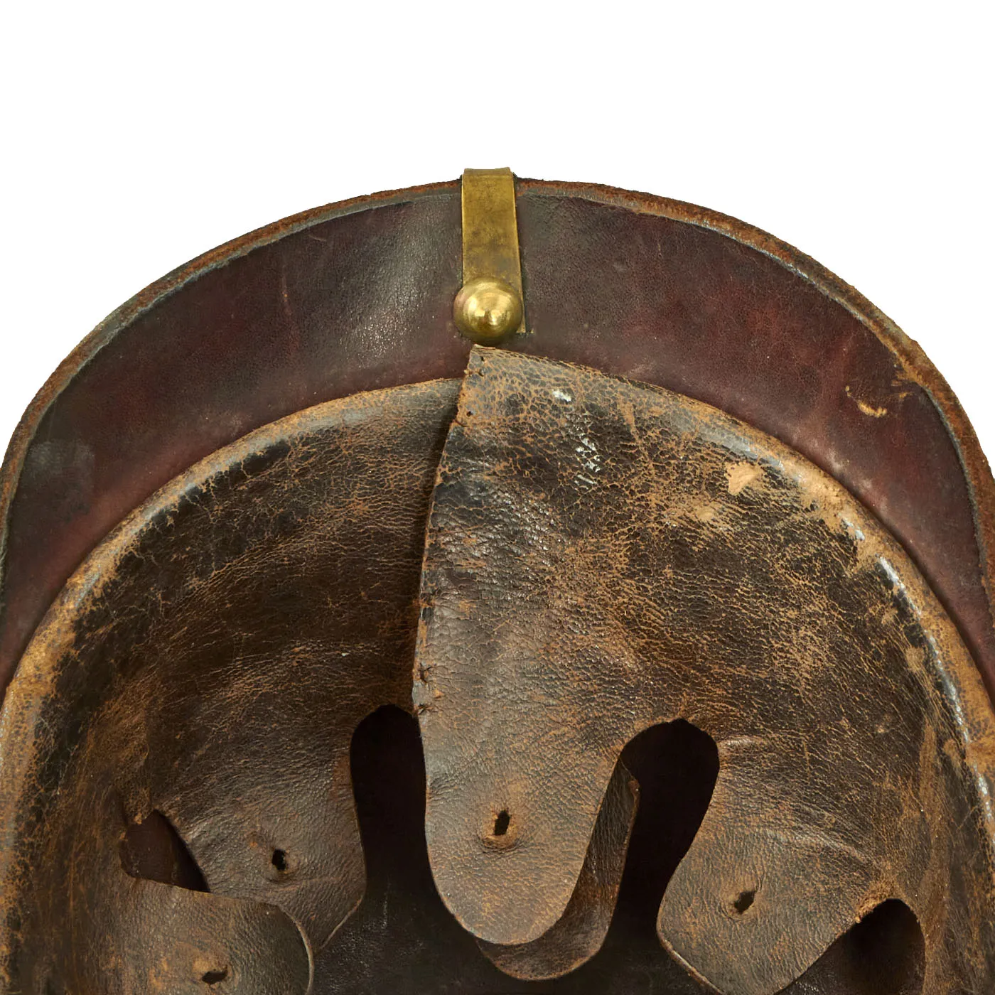 Original Imperial German WWI Grand Duchy of Baden M1895 Line Infantry Pickelhaube Helmet - Size 53
