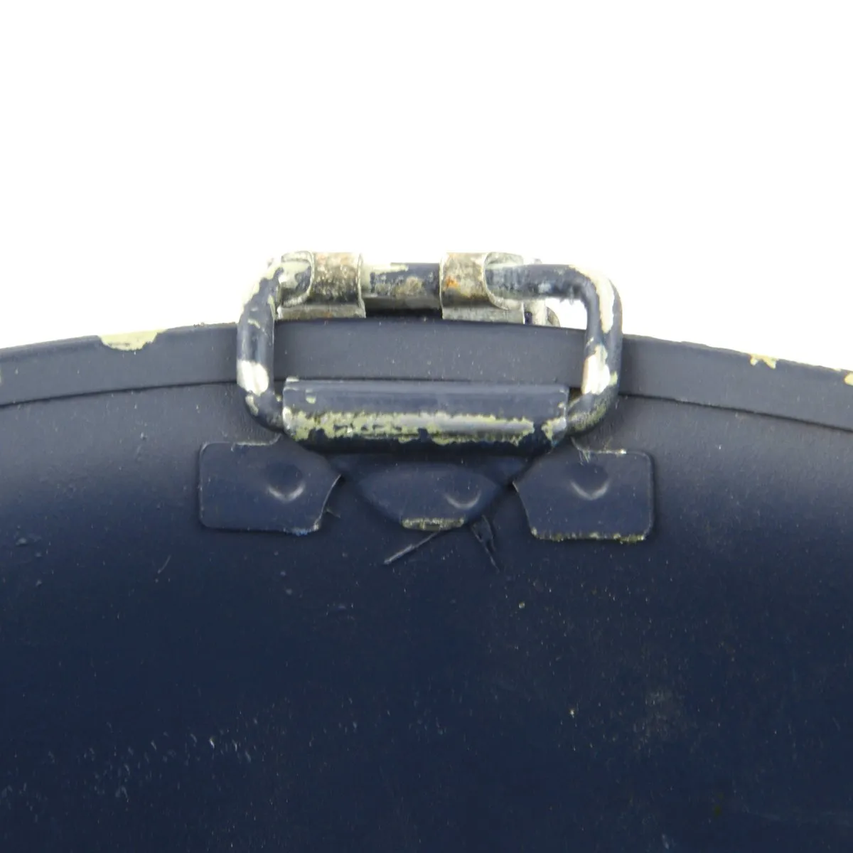 Original Korean War USN USS New Jersey BB-62 Rear Seam M1 Helmet with CAPAC Liner