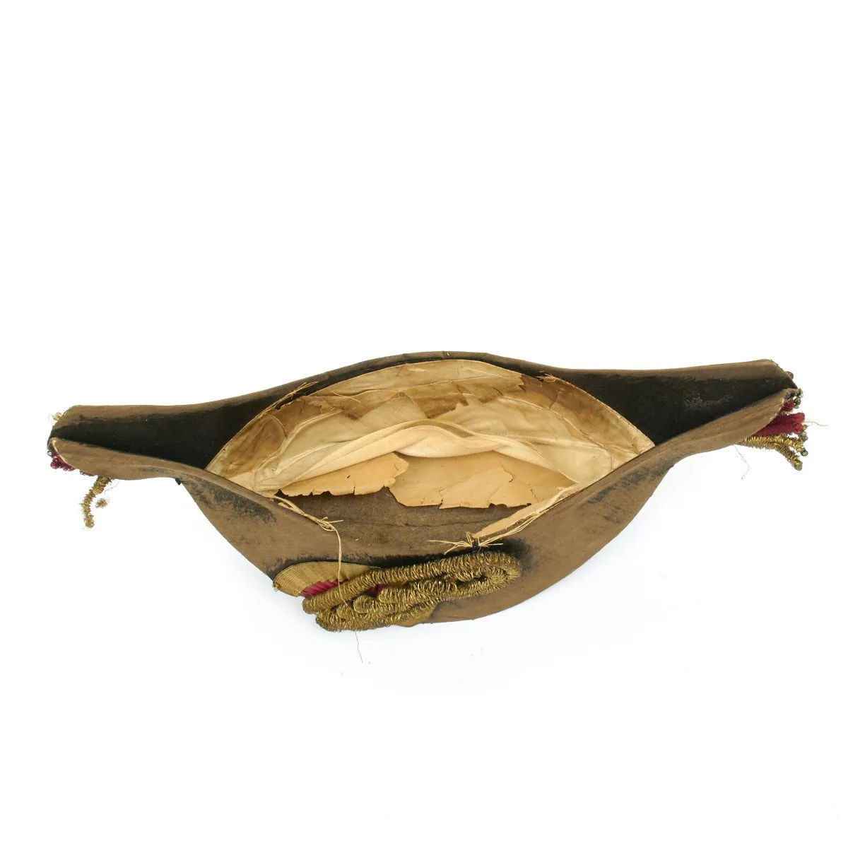 Original Napoleonic Era British Naval Officer Surgeon Bicorn Hat Circa 1795