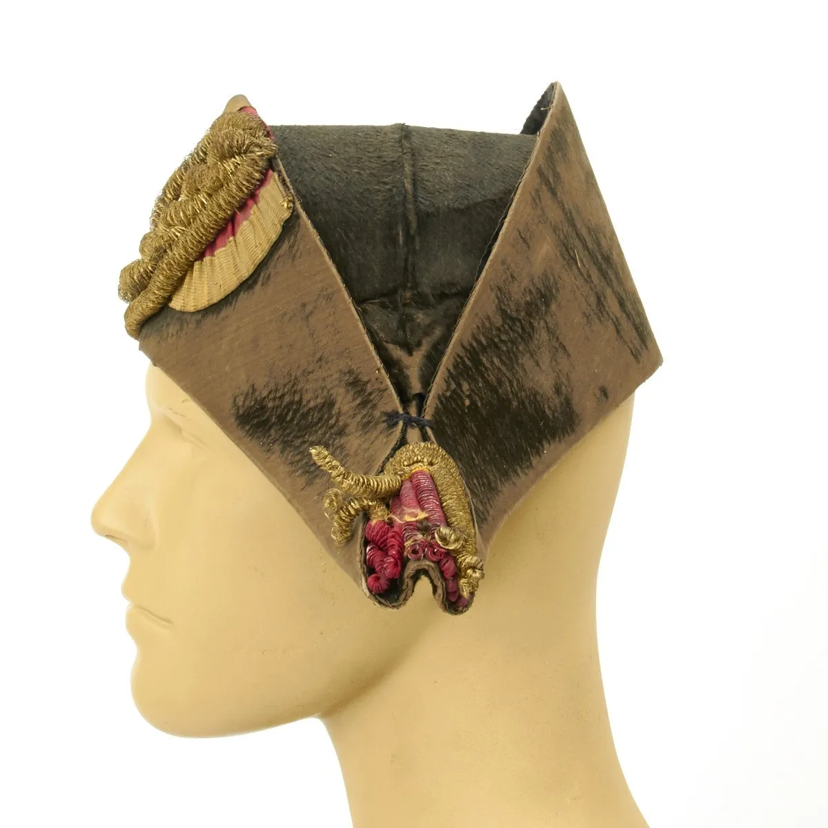 Original Napoleonic Era British Naval Officer Surgeon Bicorn Hat Circa 1795