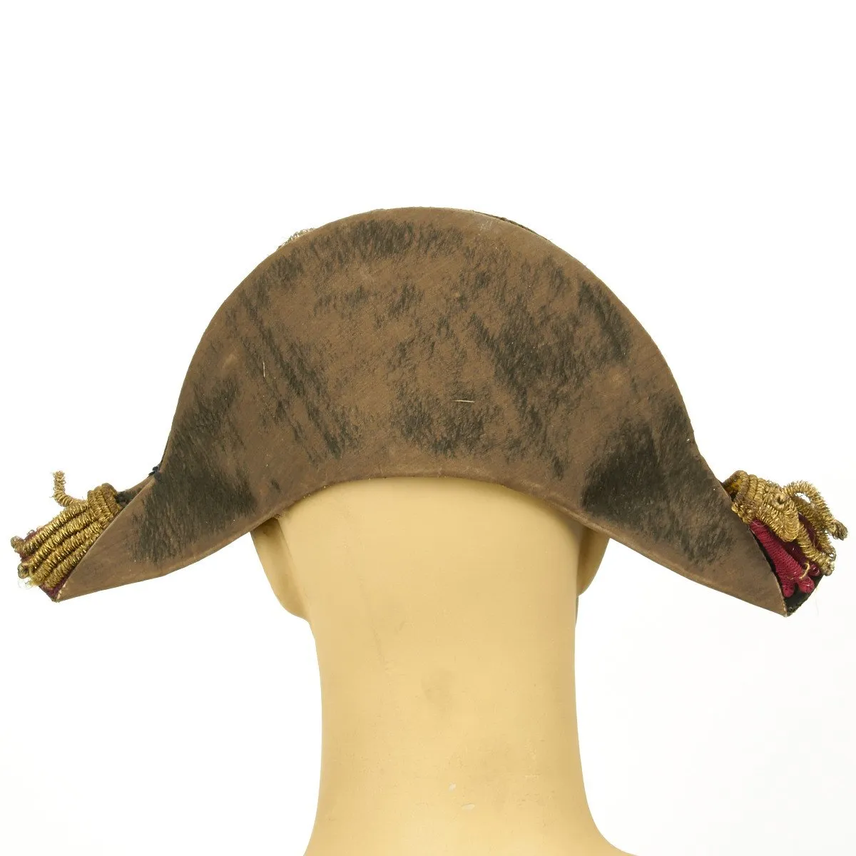 Original Napoleonic Era British Naval Officer Surgeon Bicorn Hat Circa 1795