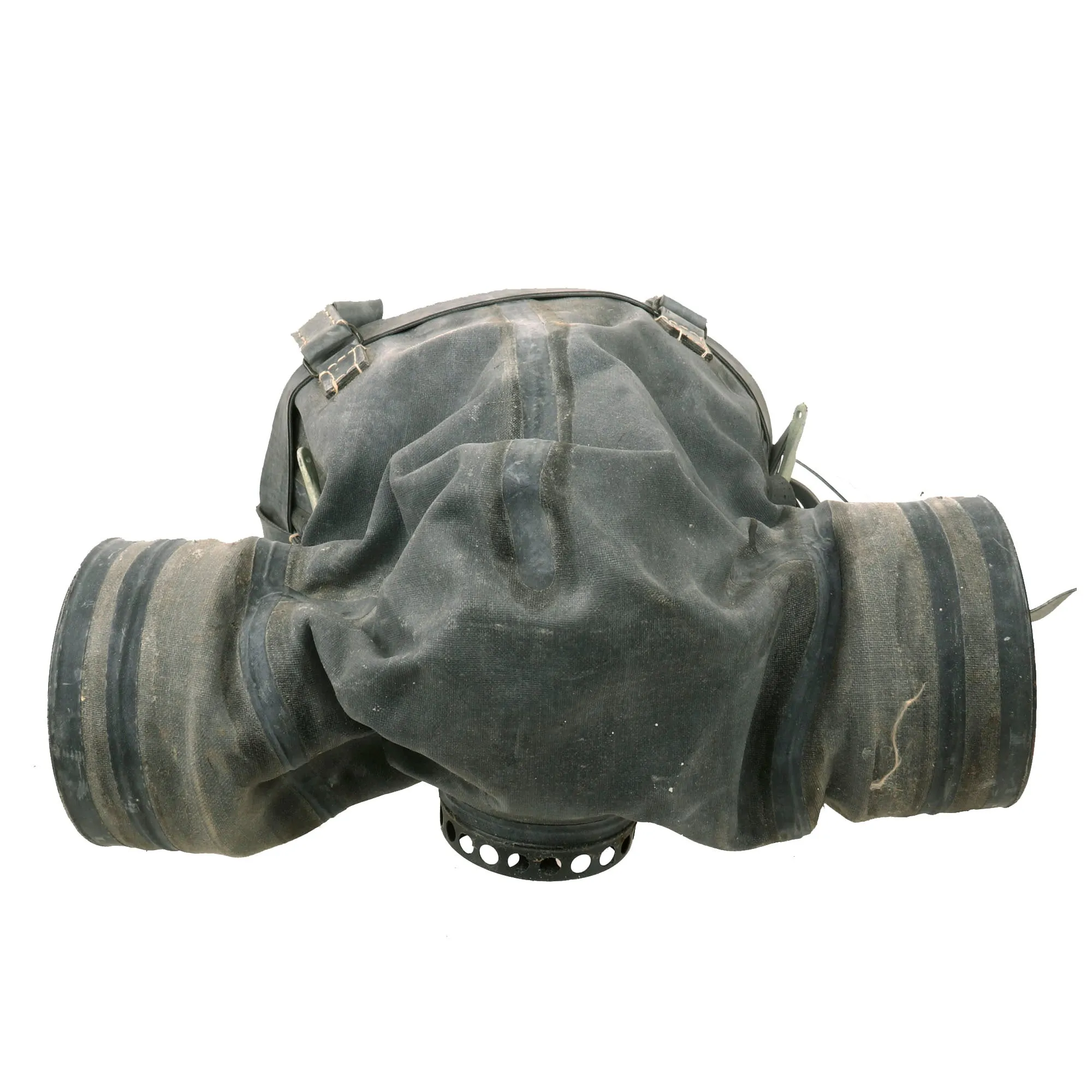 Original Soviet Cold War Era Red Army Cavalry KSPM/КСПМ Horse Gas Mask With Goggles and Wood Transit Chest