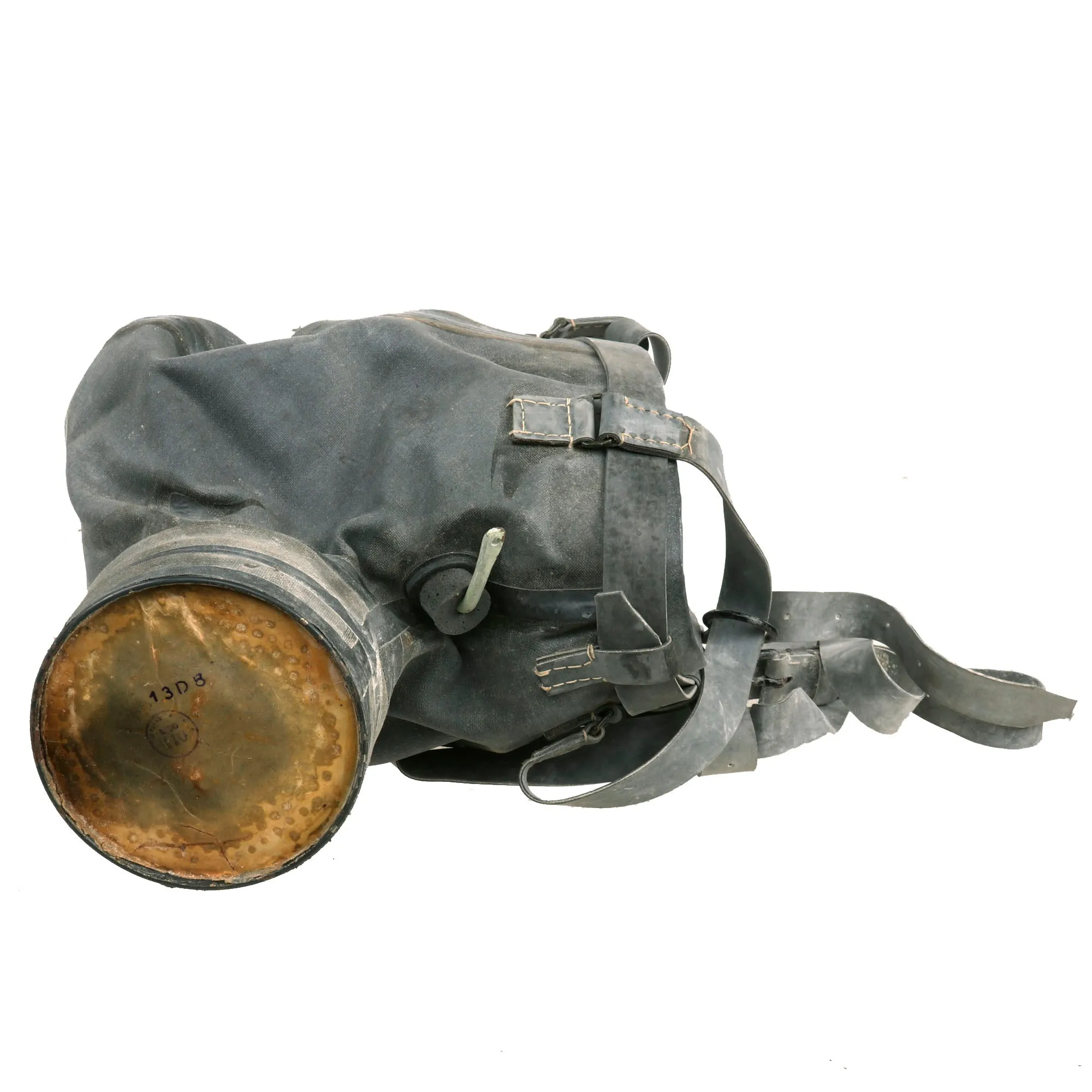 Original Soviet Cold War Era Red Army Cavalry KSPM/КСПМ Horse Gas Mask With Goggles and Wood Transit Chest