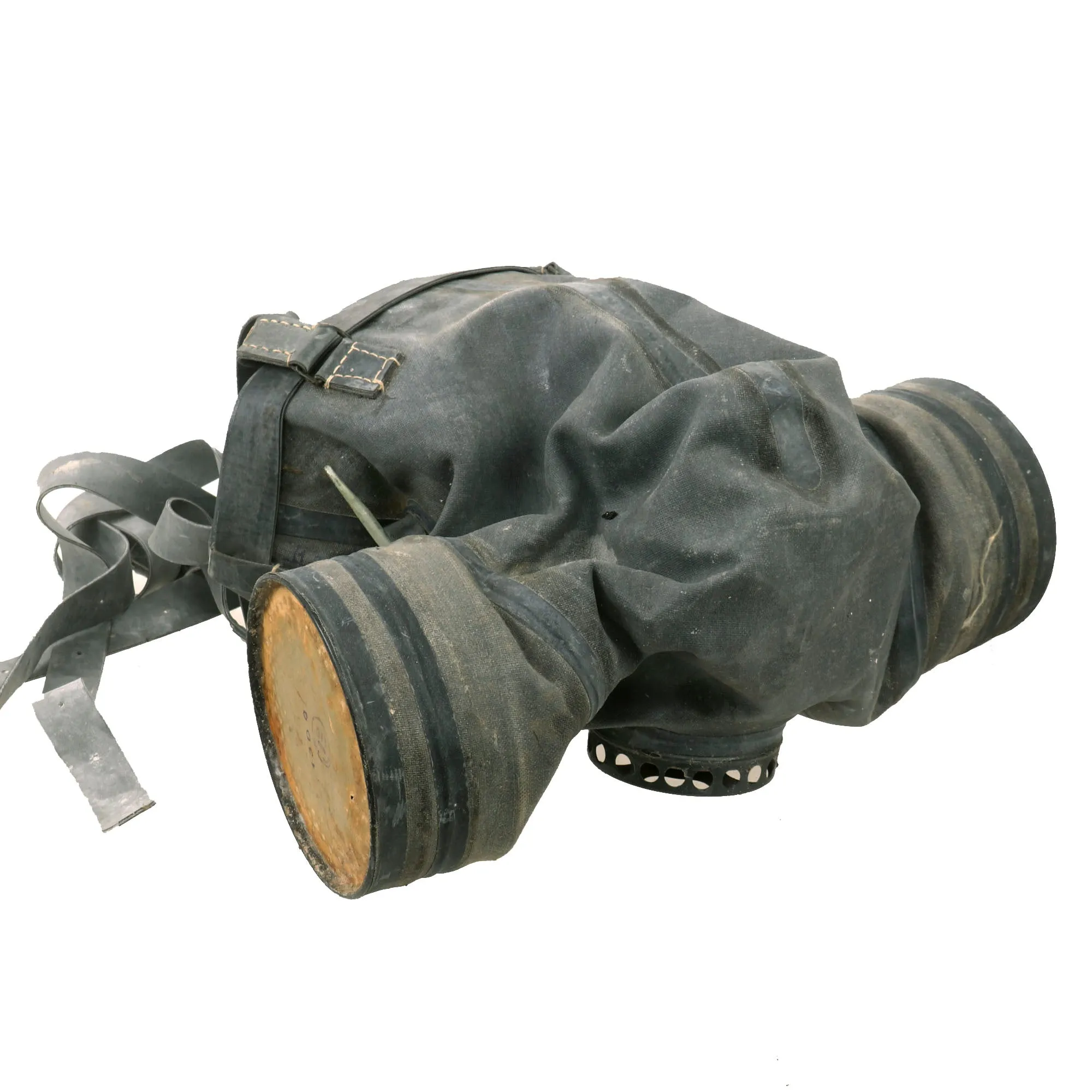 Original Soviet Cold War Era Red Army Cavalry KSPM/КСПМ Horse Gas Mask With Goggles and Wood Transit Chest