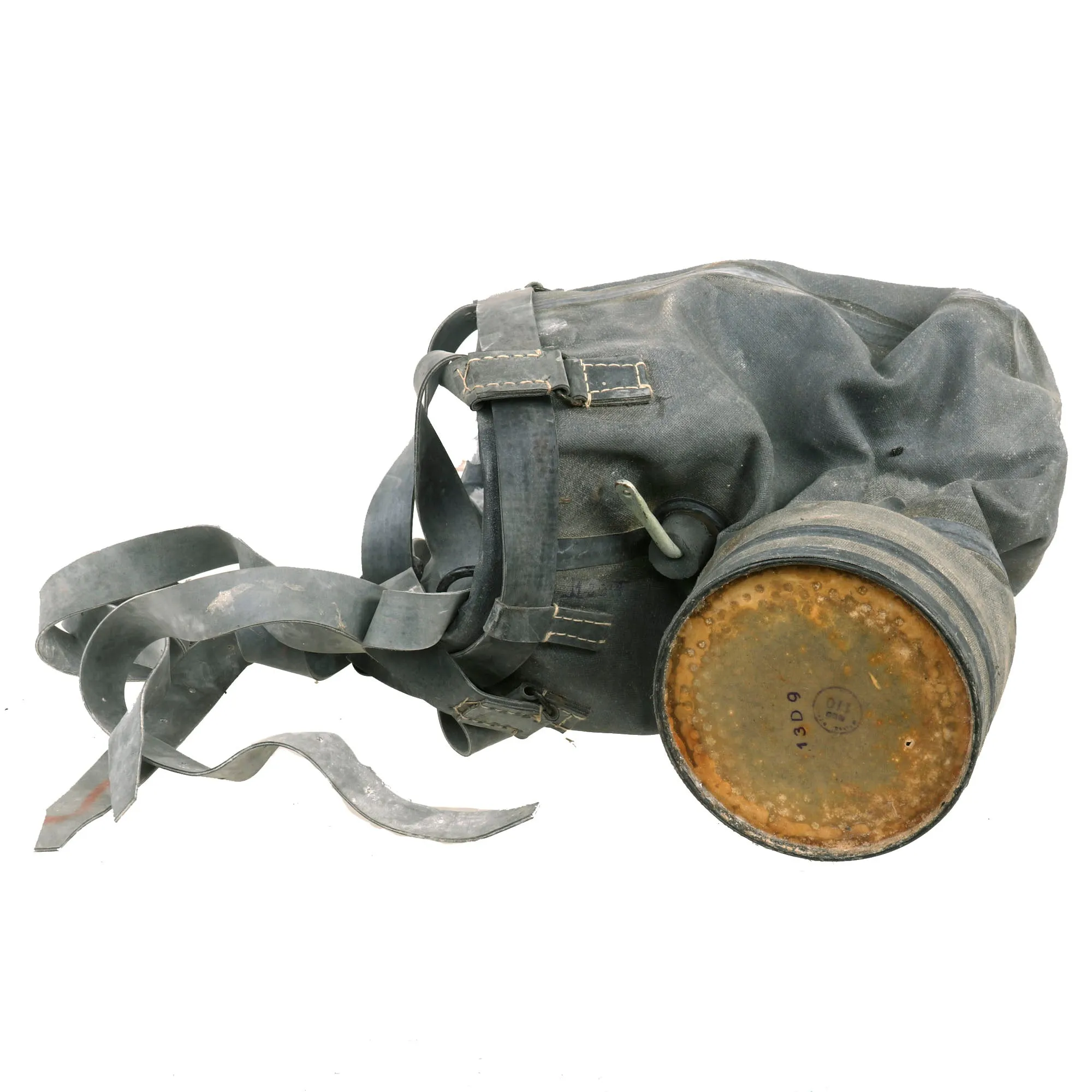 Original Soviet Cold War Era Red Army Cavalry KSPM/КСПМ Horse Gas Mask With Goggles and Wood Transit Chest