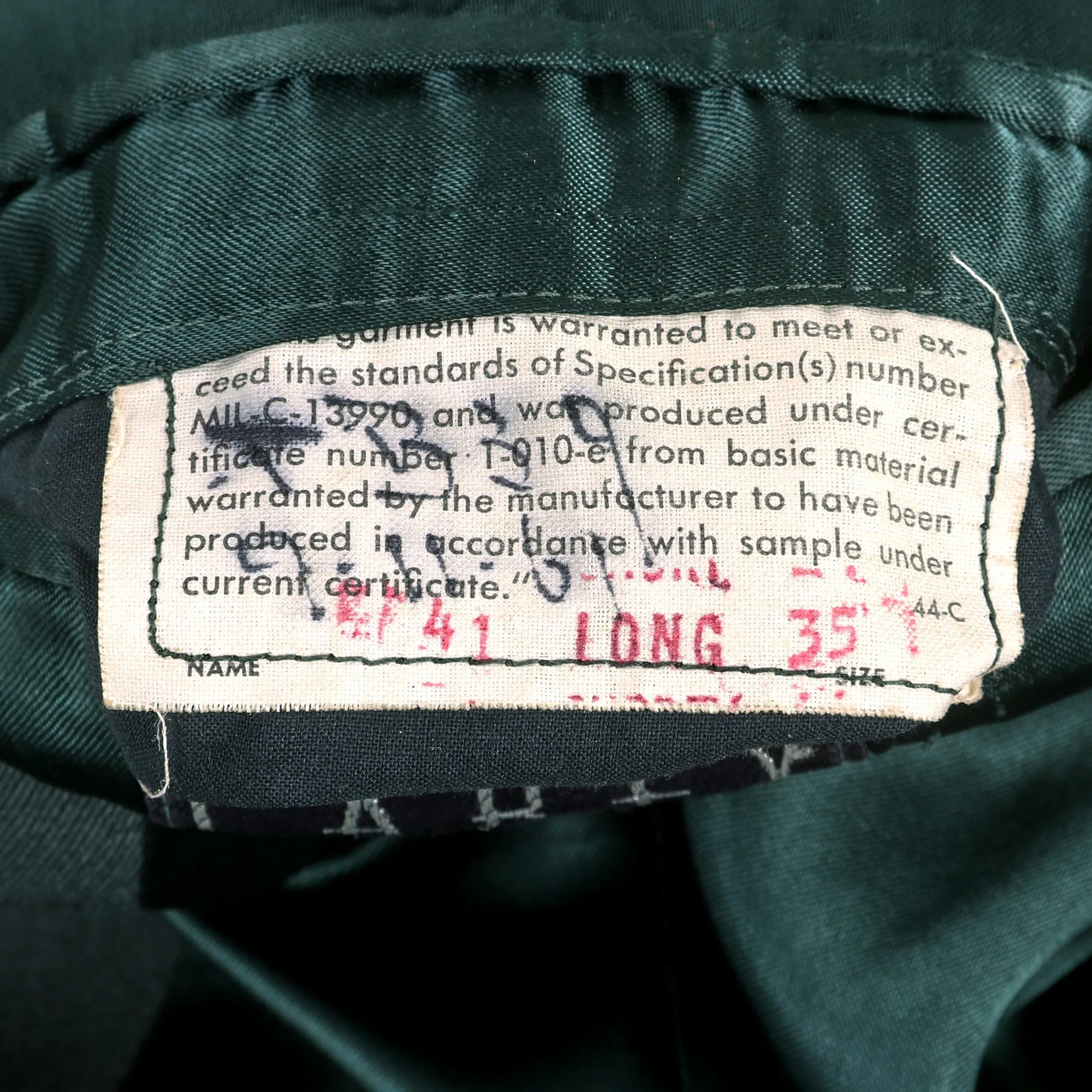 Original U.S. Vietnam War Era Army Major General Theodore F. Bogart, Commander, U.S. Southern Command Class A Green Service Dress Uniform Set With Visor