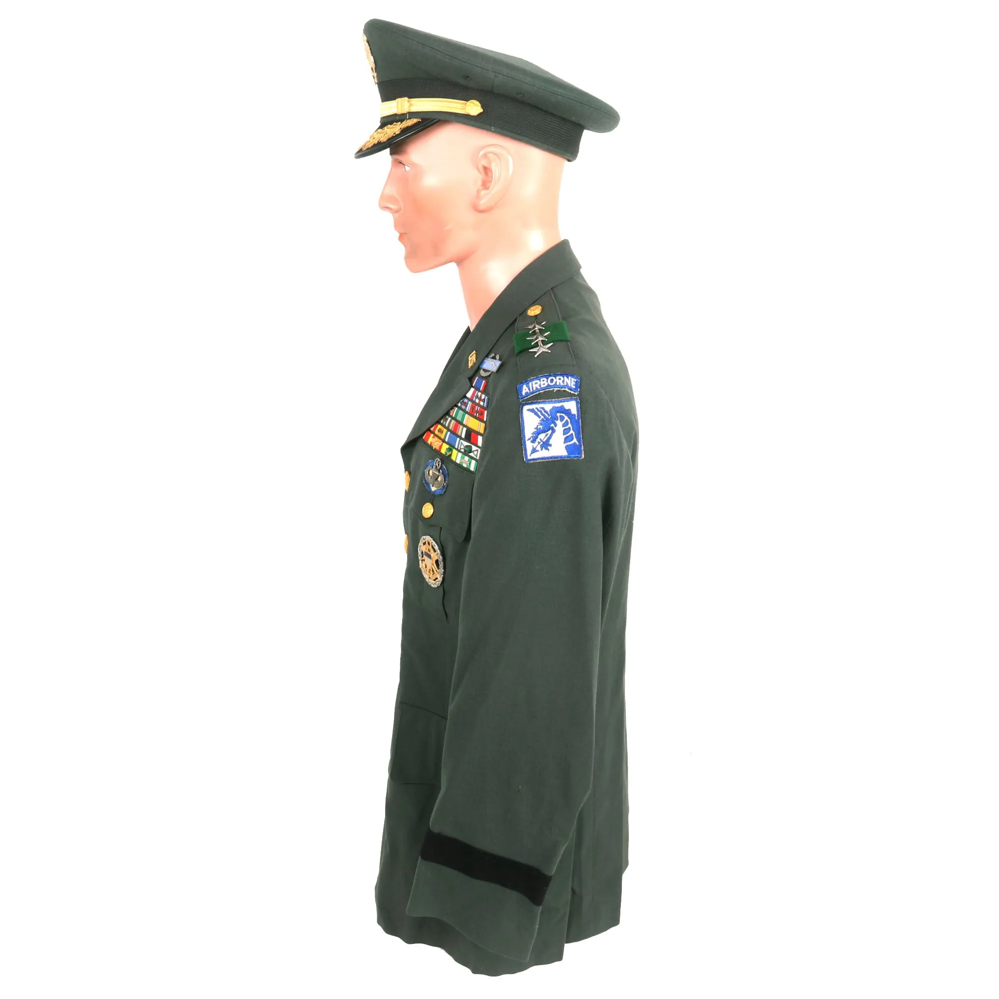 Original U.S. Vietnam War Lieutenant General John Hancock Hay 1st Infantry Division Commander Uniform - Distinguished Service Cross Recipient