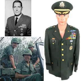 Original U.S. Vietnam War Lieutenant General John Hancock Hay 1st Infantry Division Commander Uniform - Distinguished Service Cross Recipient