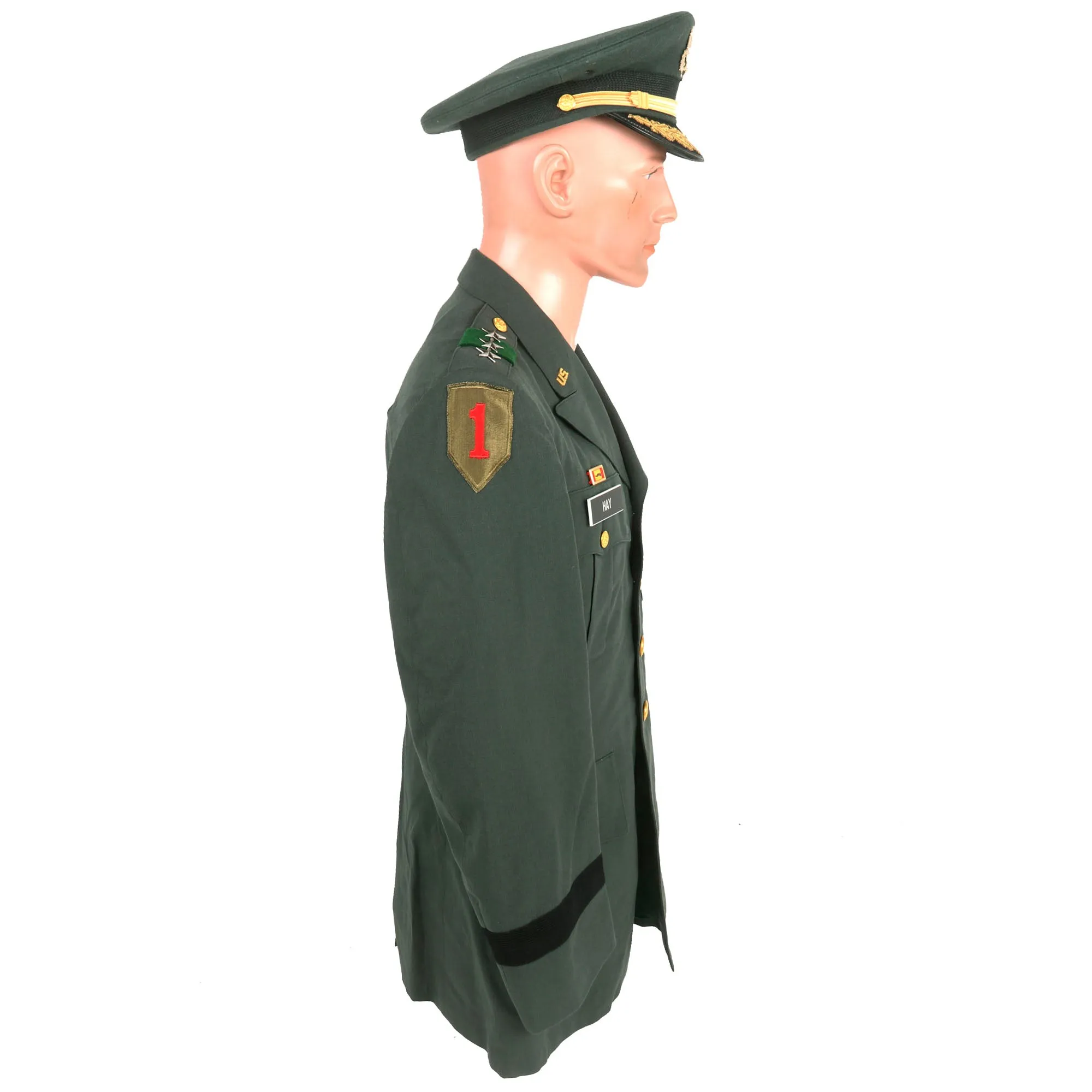 Original U.S. Vietnam War Lieutenant General John Hancock Hay 1st Infantry Division Commander Uniform - Distinguished Service Cross Recipient