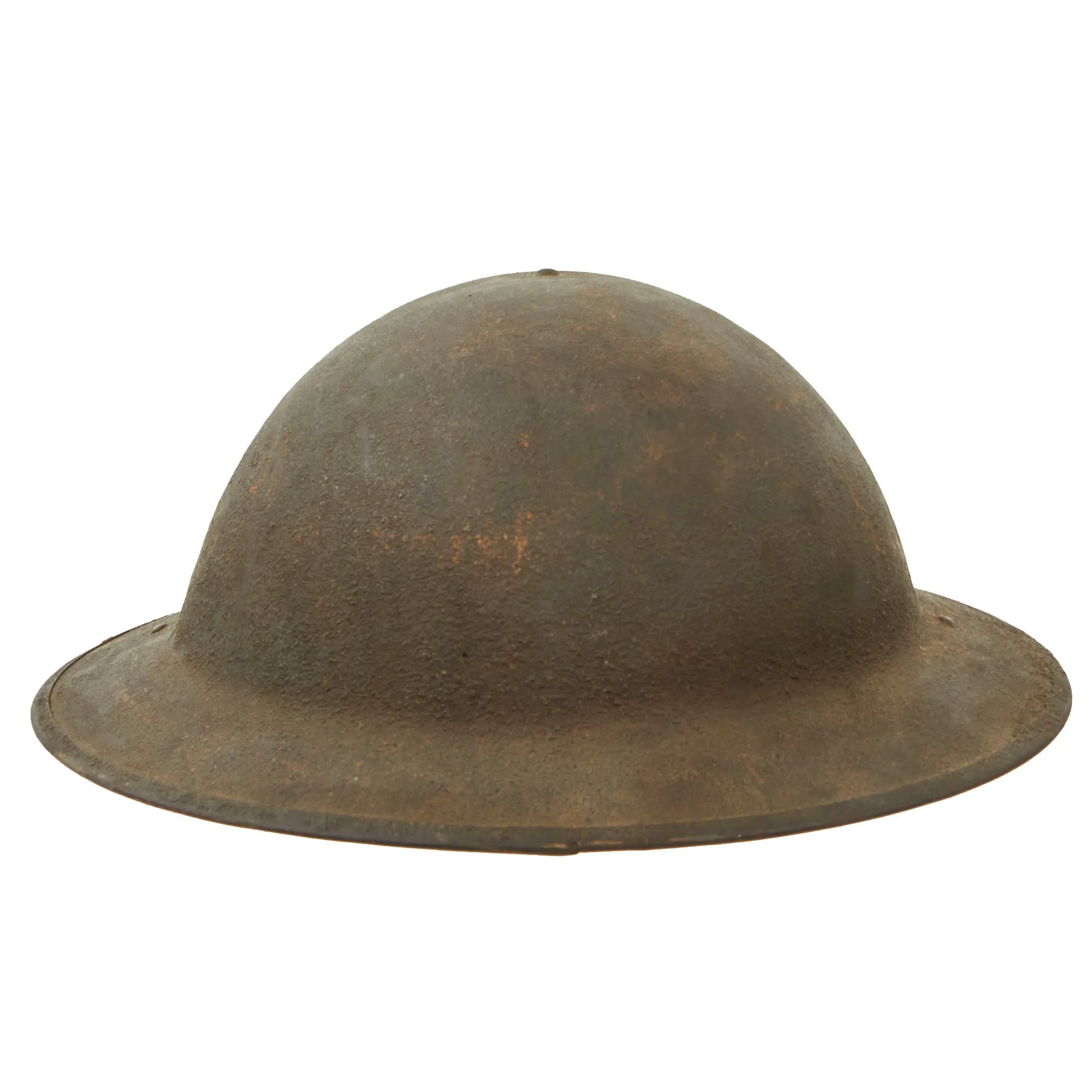 Original U.S. WWI M1917 77th Infantry Division Doughboy Helmet Shell - Statue of Liberty Division