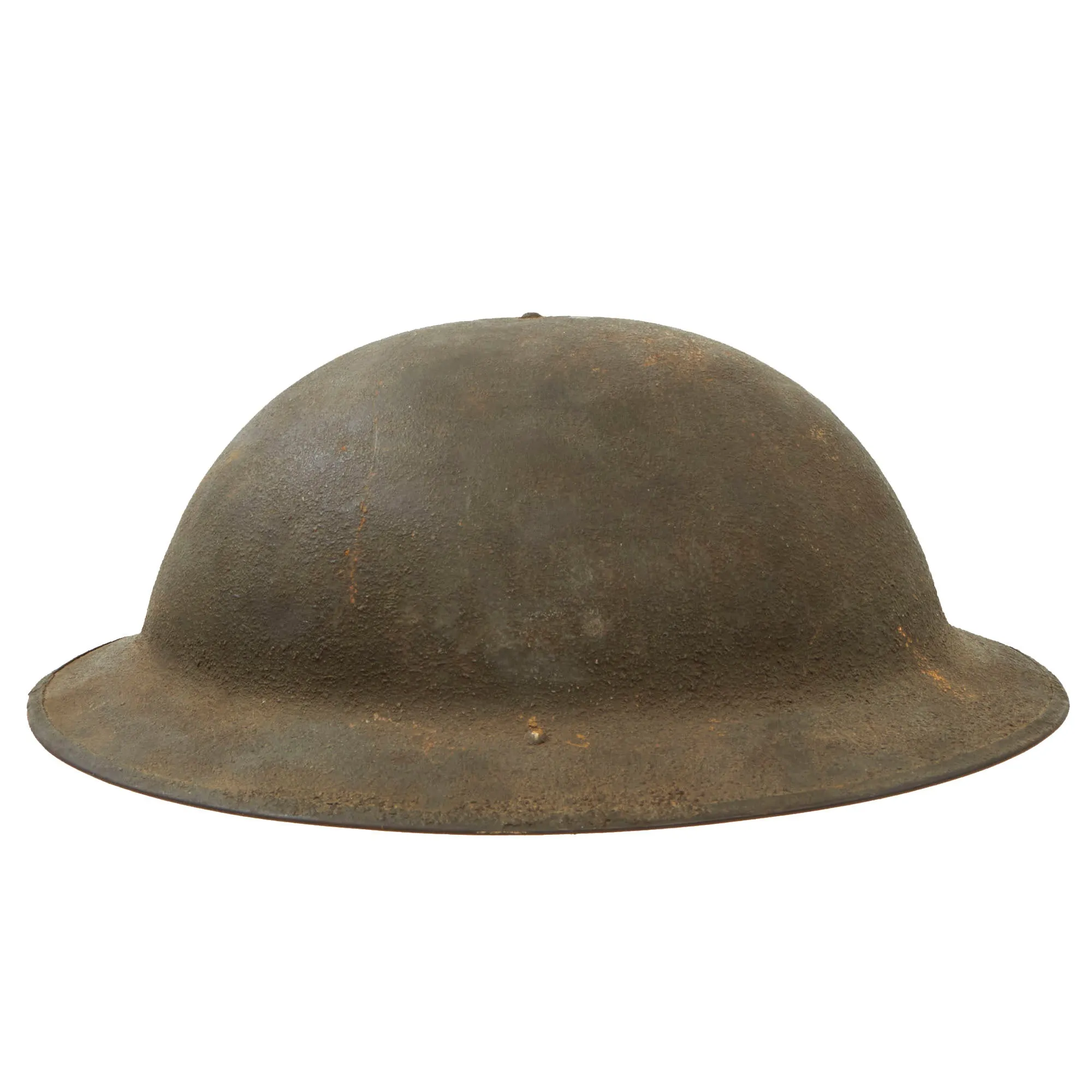 Original U.S. WWI M1917 77th Infantry Division Doughboy Helmet Shell - Statue of Liberty Division