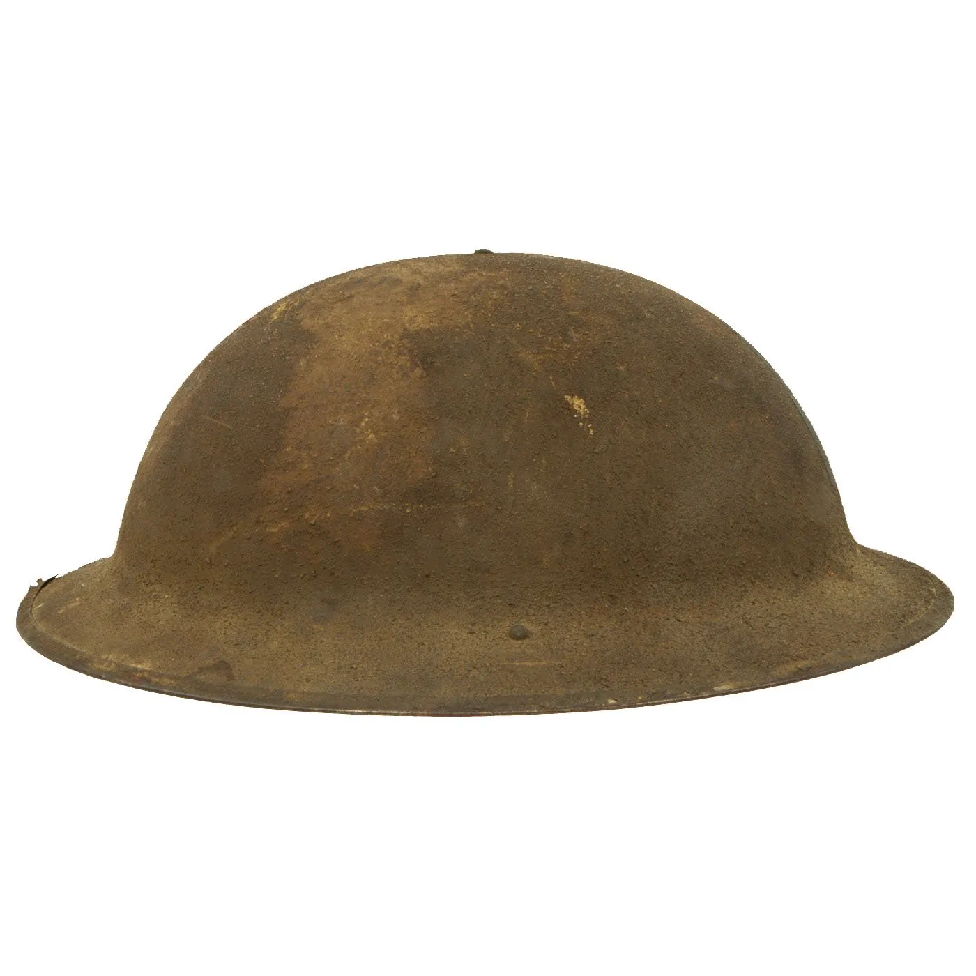 Original U.S. WWI M1917 77th Infantry Division Doughboy Helmet with Liner - Statue of Liberty Division