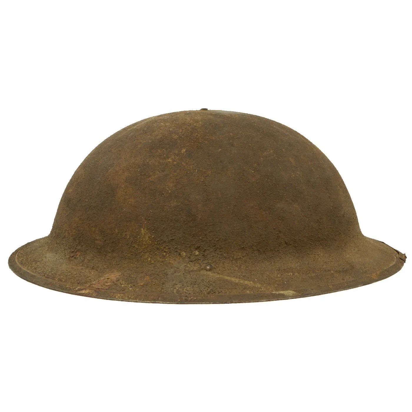 Original U.S. WWI M1917 77th Infantry Division Doughboy Helmet with Liner - Statue of Liberty Division