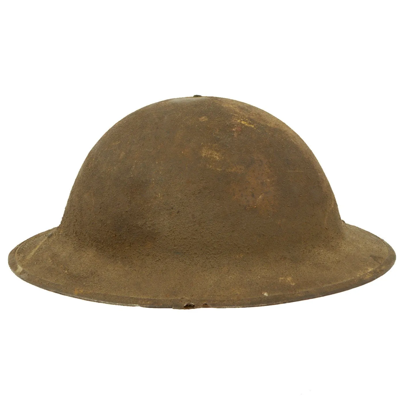 Original U.S. WWI M1917 77th Infantry Division Doughboy Helmet with Liner - Statue of Liberty Division