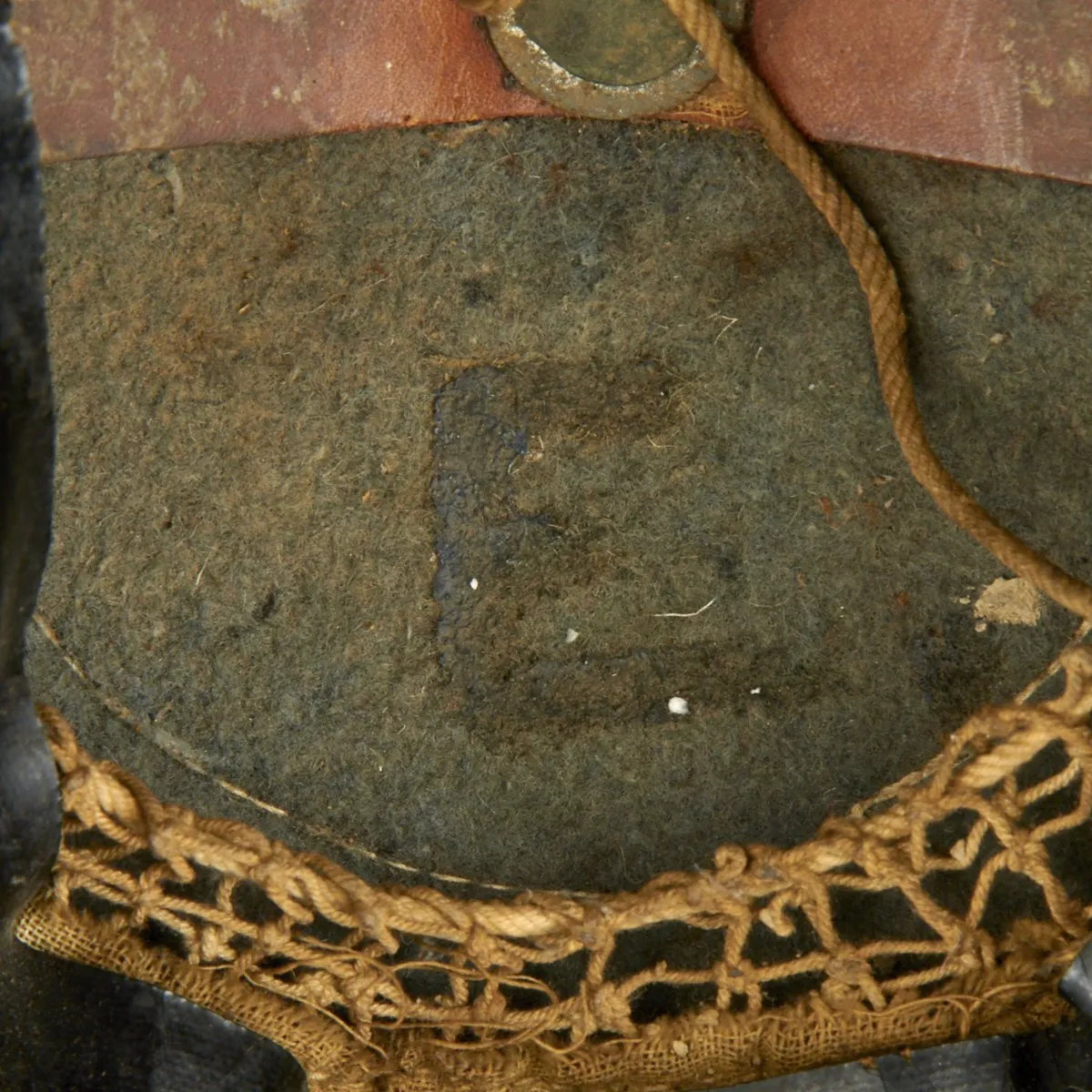 Original U.S. WWI M1917 Helmet with Original Paint from the New York 77th Infantry Division - The Lost Battalion