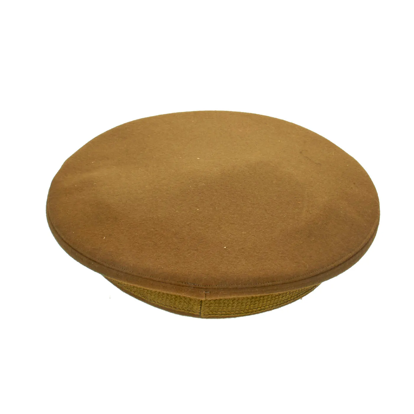 Original U.S. WWII Army Officer Wool Felt Visor Service Cap - Unissued Condition - Size 7 ⅜