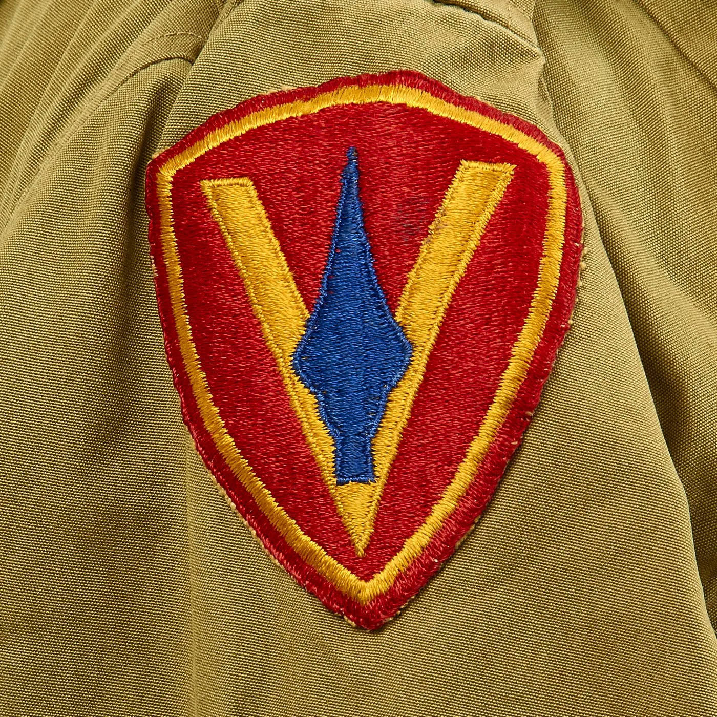 Original U.S. WWII USMC Battle of Iwo Jima Named 5th Marine Division Grouping - Sergeant Leland Mowry Jr