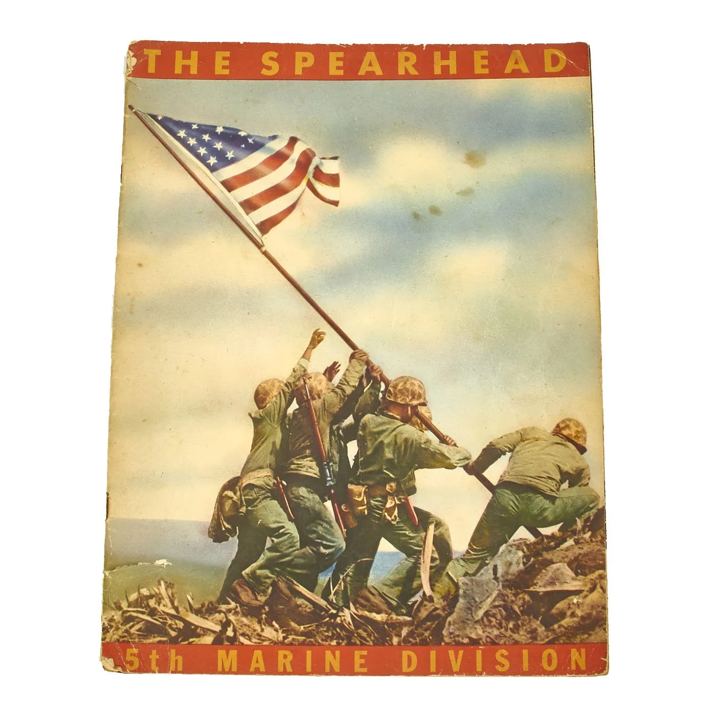 Original U.S. WWII USMC Battle of Iwo Jima Named 5th Marine Division Grouping - Sergeant Leland Mowry Jr