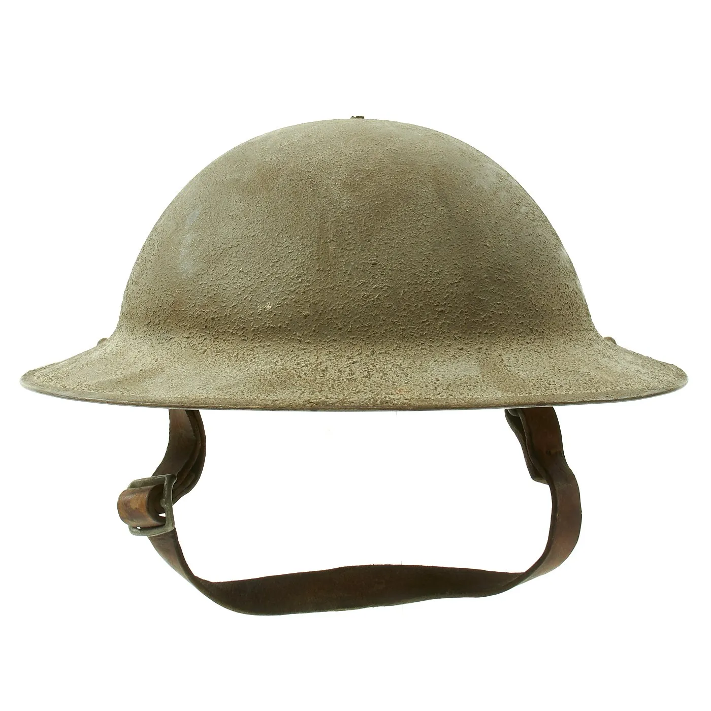Original WWI U.S. Marine Corps 1st Battalion 5th Marines M1917 Doughboy Helmet with Textured Paint - 2nd Division