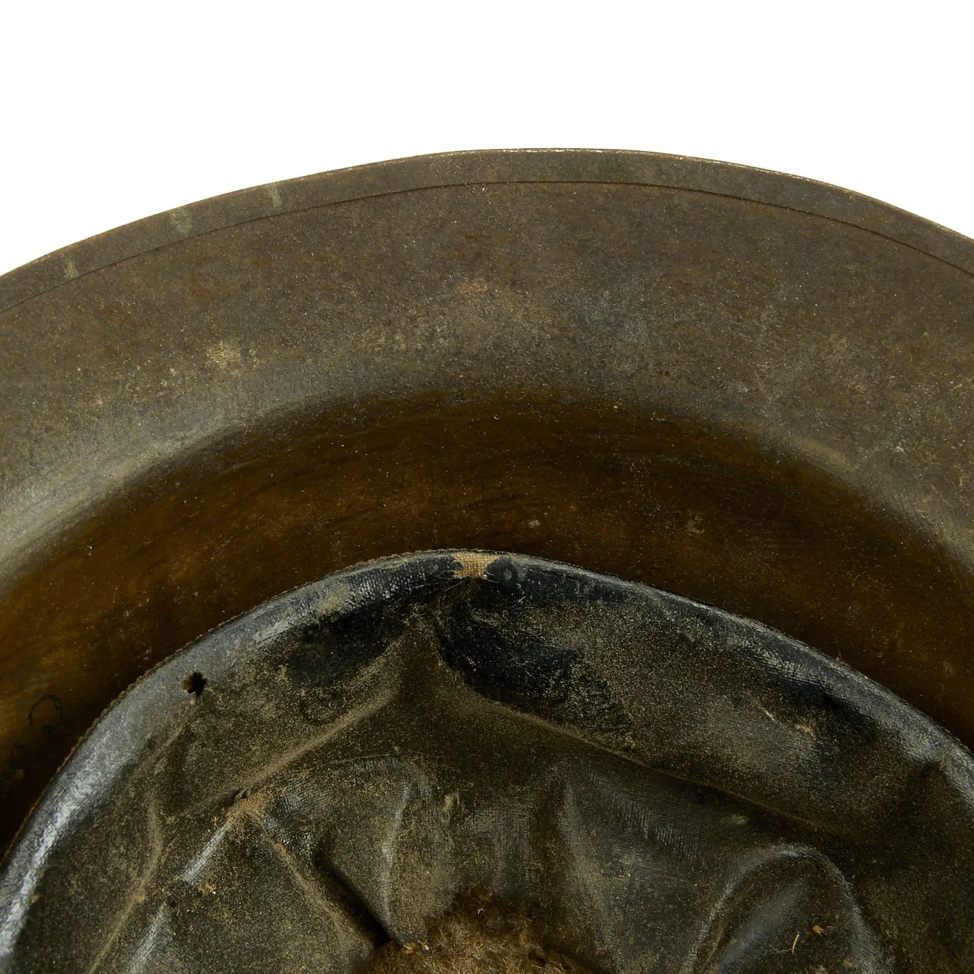 Original WWI U.S. Marine Corps Named 18th Co. (E) 5th Marines M1917 Doughboy Helmet - 2nd Division
