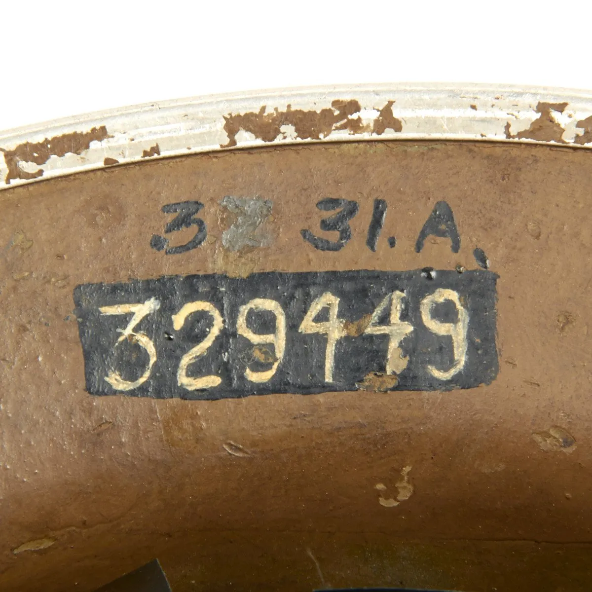 Original WWII British National Fire Service 1938 Brodie Mk1 Helmet with 1937 MkIII Gas Mask