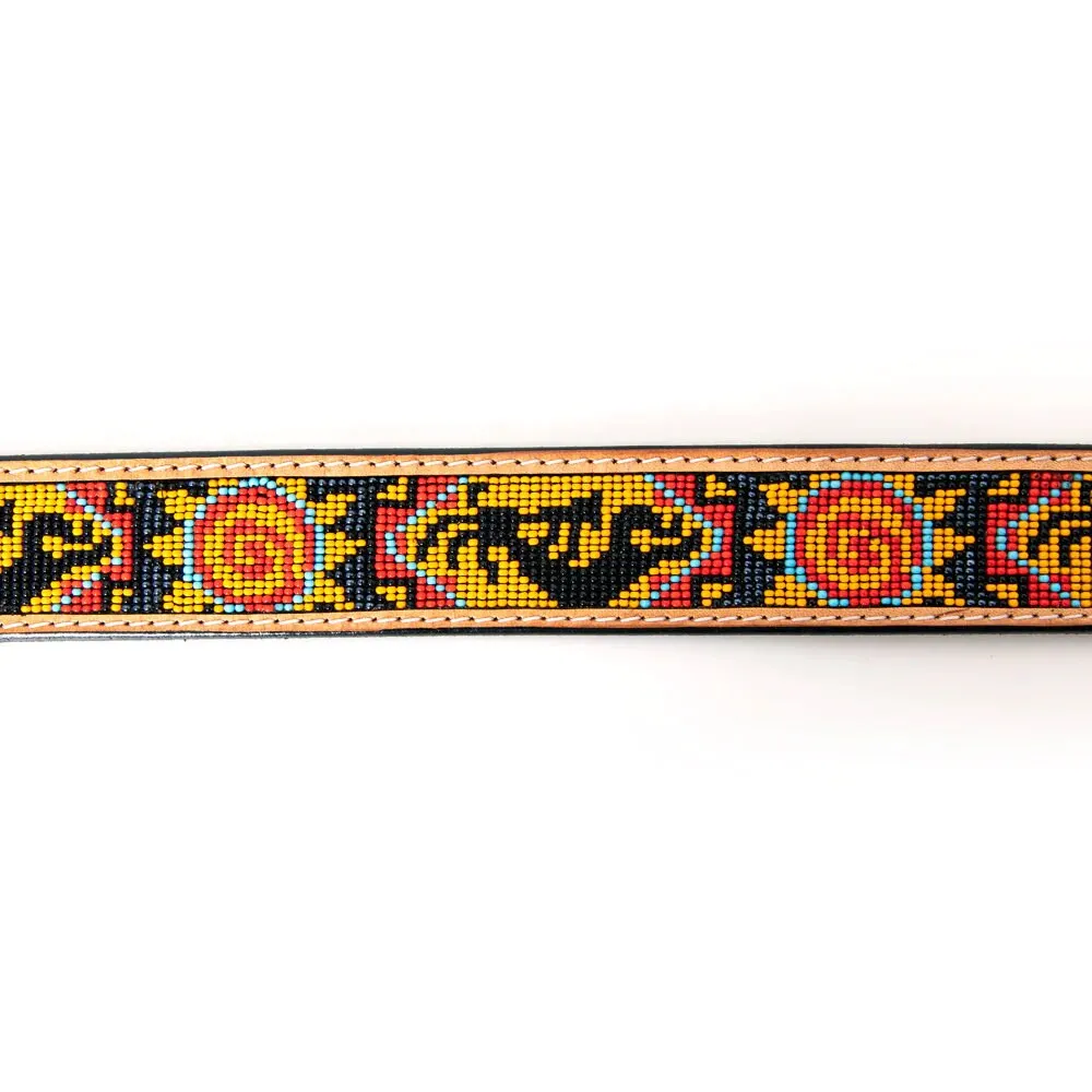 Petroglyph Hand Tooled Leather Belt