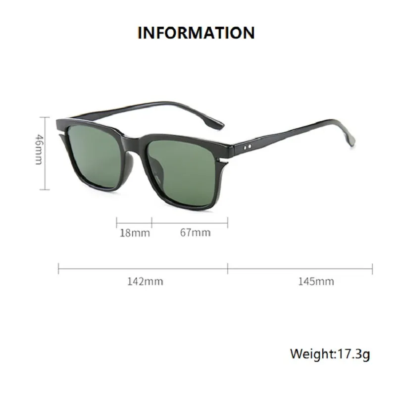 Retro Fashion Polarized Sunglasses