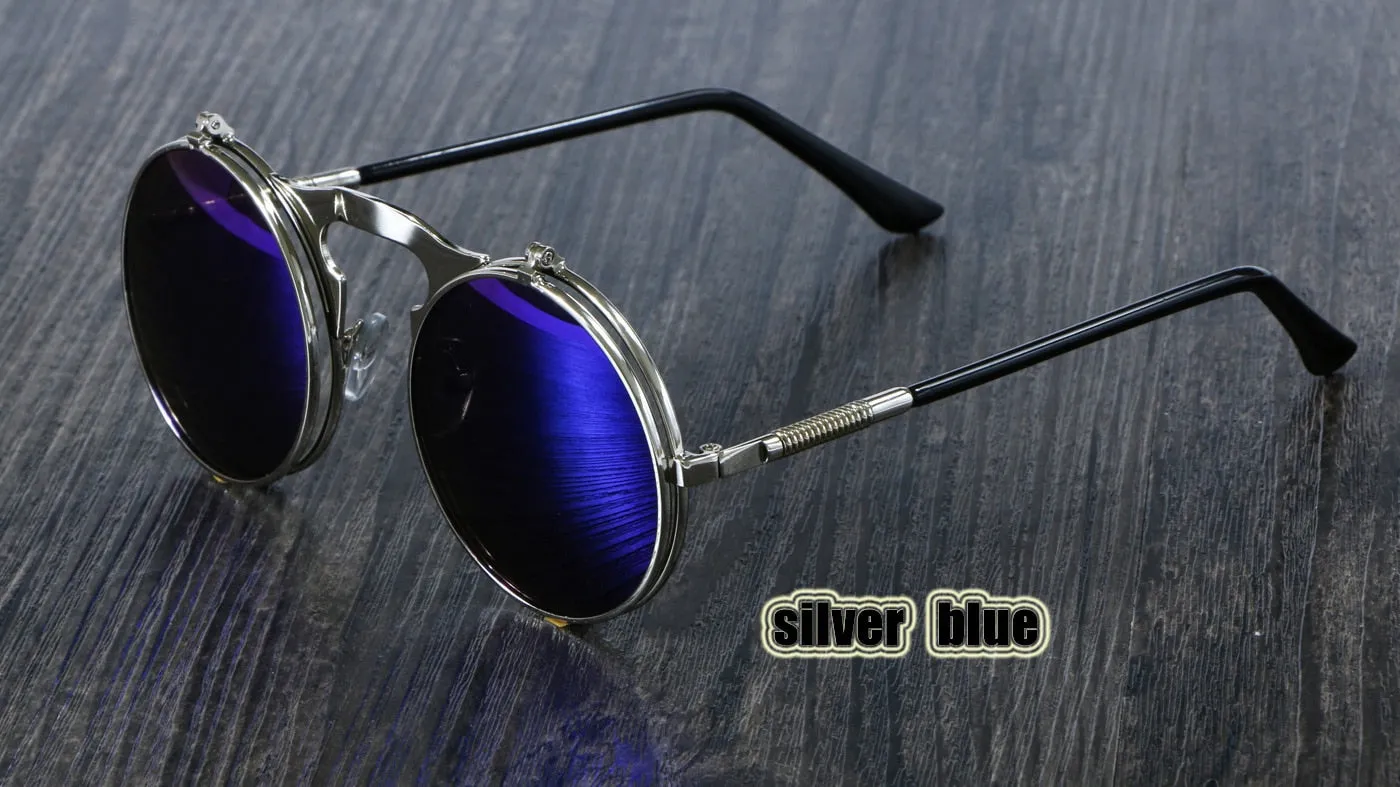 Round Metal Women Style Retro SUNGLASSES