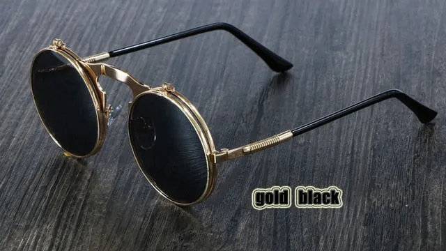 Round Metal Women Style Retro SUNGLASSES