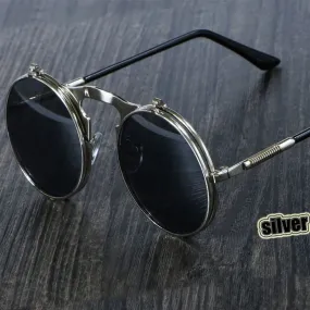 Round Metal Women Style Retro SUNGLASSES