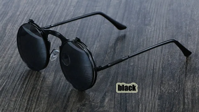 Round Metal Women Style Retro SUNGLASSES