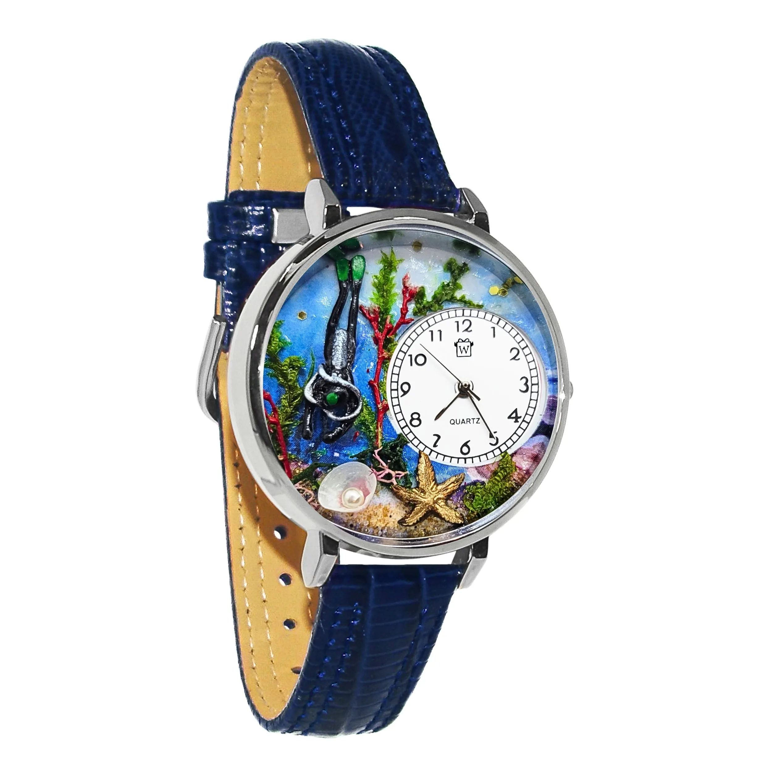 Scuba Diving 3D Watch Large Style