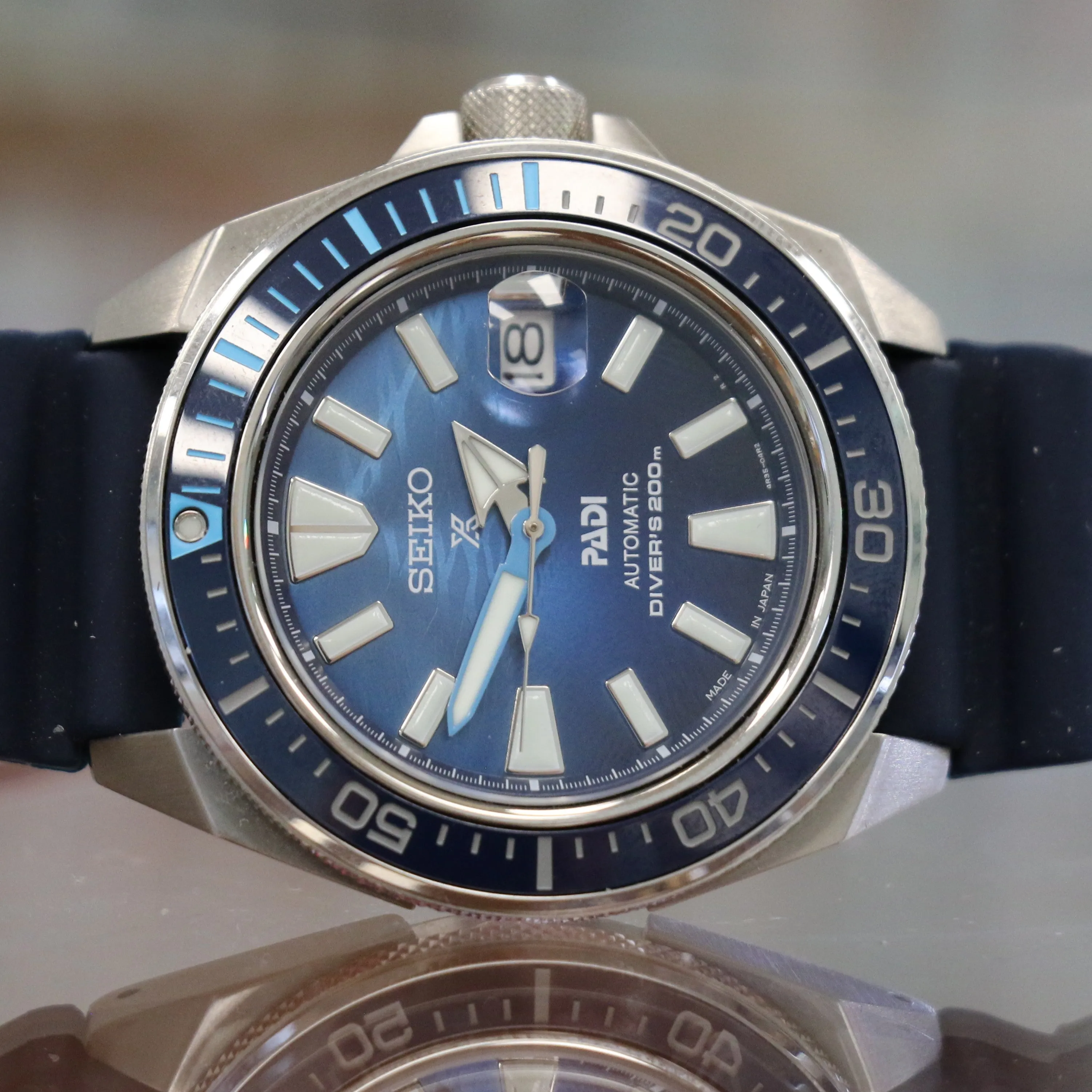 SEIKO PADI Prospex Sea Automatic Watch Ref. SRPJ93 Cal. 4R35 Diver's Wristwatch 200m Special Edition ALL Original!