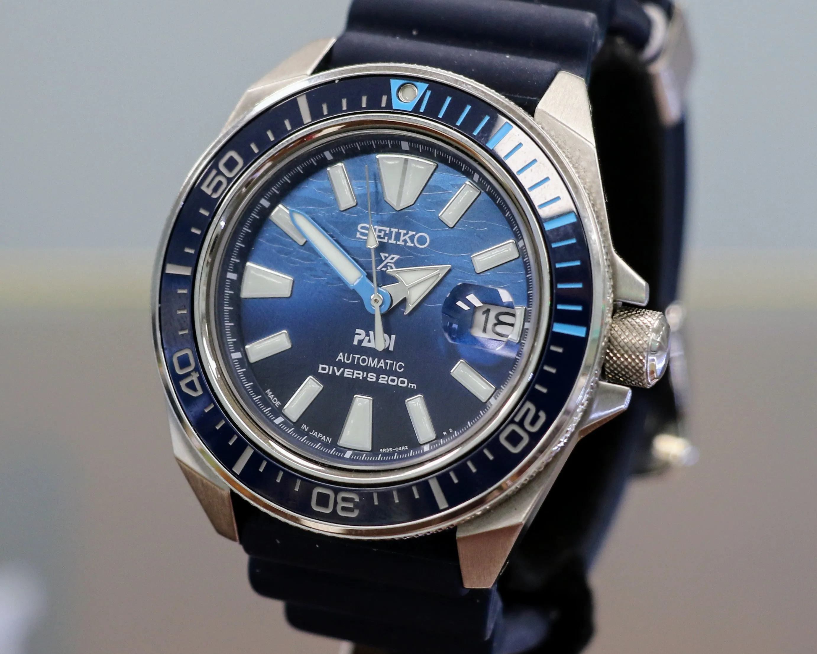 SEIKO PADI Prospex Sea Automatic Watch Ref. SRPJ93 Cal. 4R35 Diver's Wristwatch 200m Special Edition ALL Original!