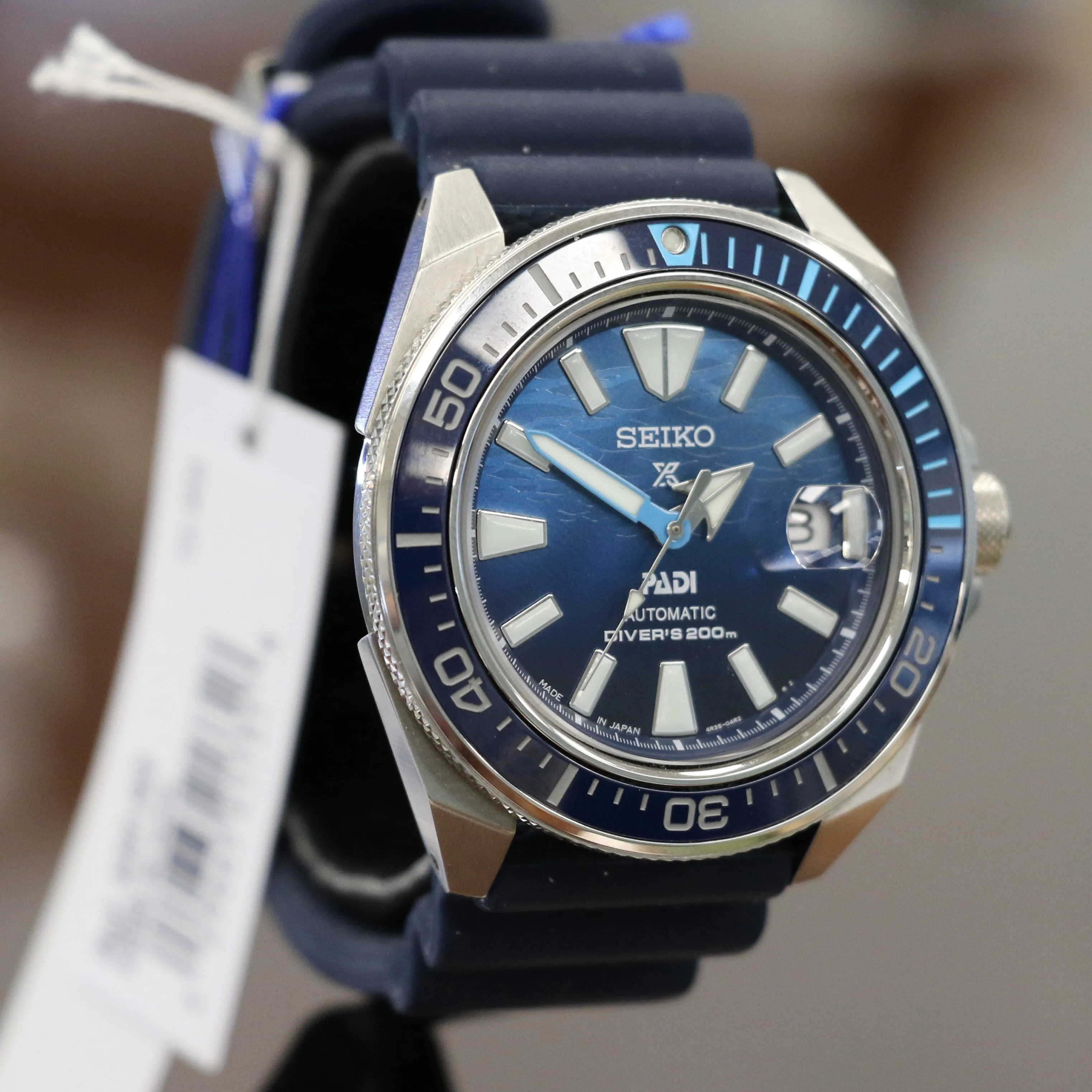 SEIKO PADI Prospex Sea Automatic Watch Ref. SRPJ93 Cal. 4R35 Diver's Wristwatch 200m Special Edition ALL Original!