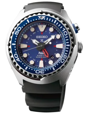 Seiko Prospex Kinetic PADI Special Edition - Blue Dial - Black Silicone Strap