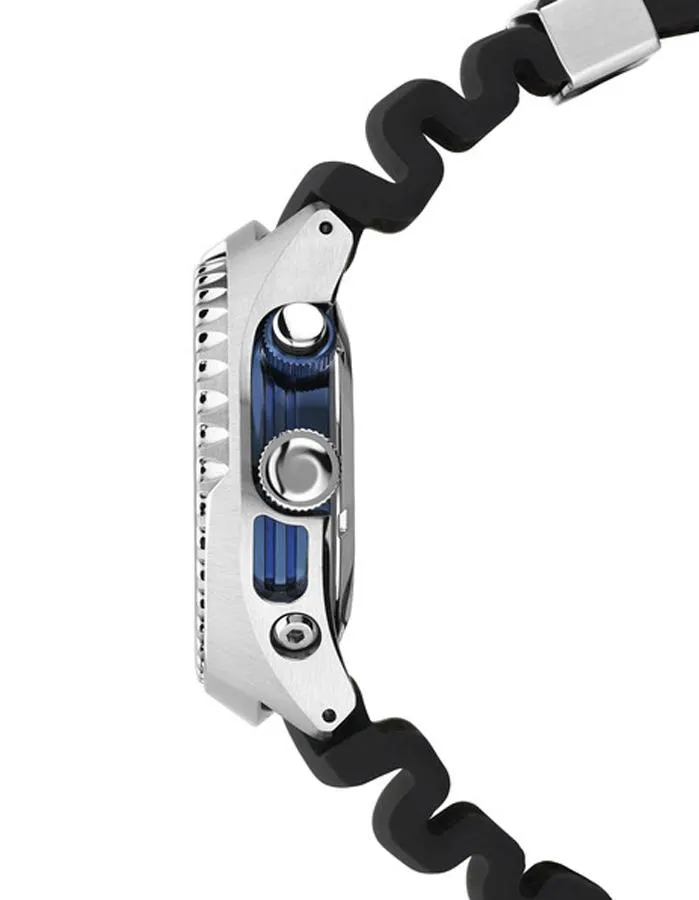 Seiko Prospex Kinetic PADI Special Edition - Blue Dial - Black Silicone Strap