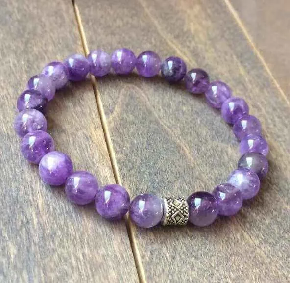 Stack Crystal Bracelets | Rose Quartz & Amethyst