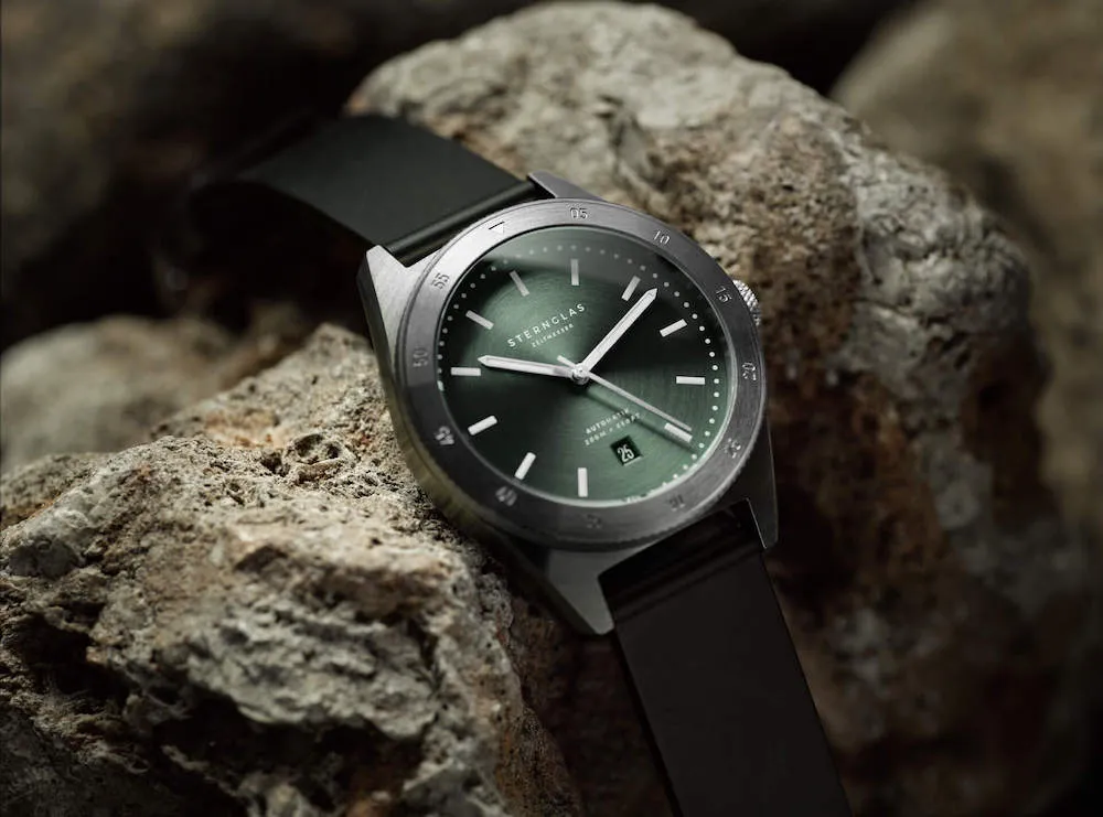 STNG Watch Marus AutoMTic Green Rubber