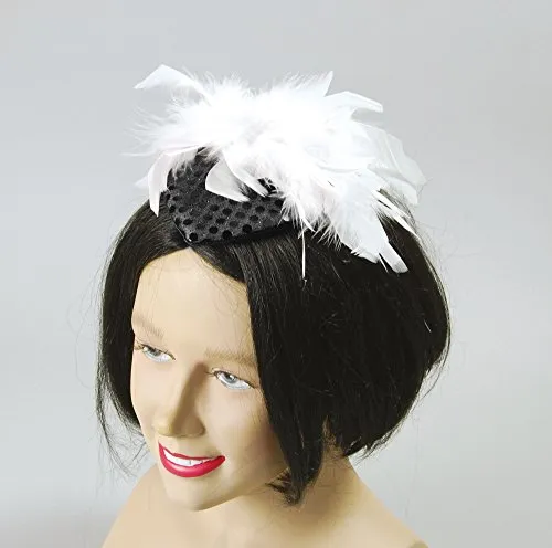 Teardrop headdress black