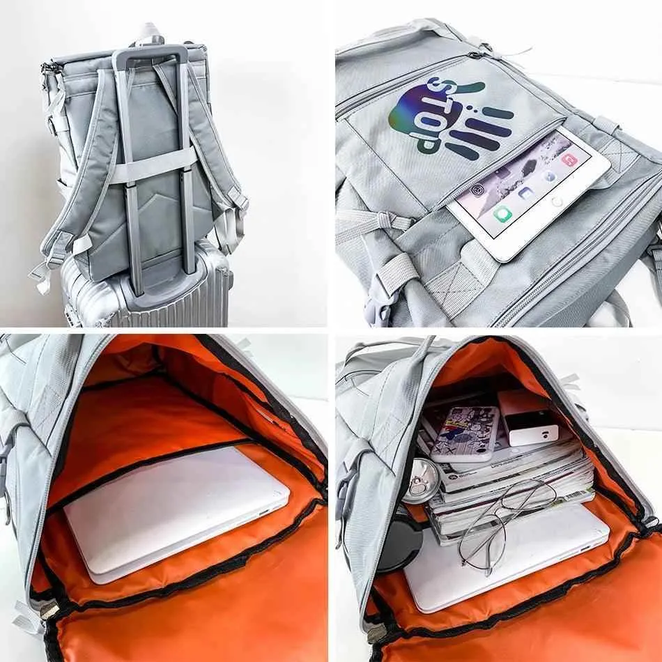 TSB109 Cool Backpacks - Reflective Colors, Multifunction, Waterproof Bags